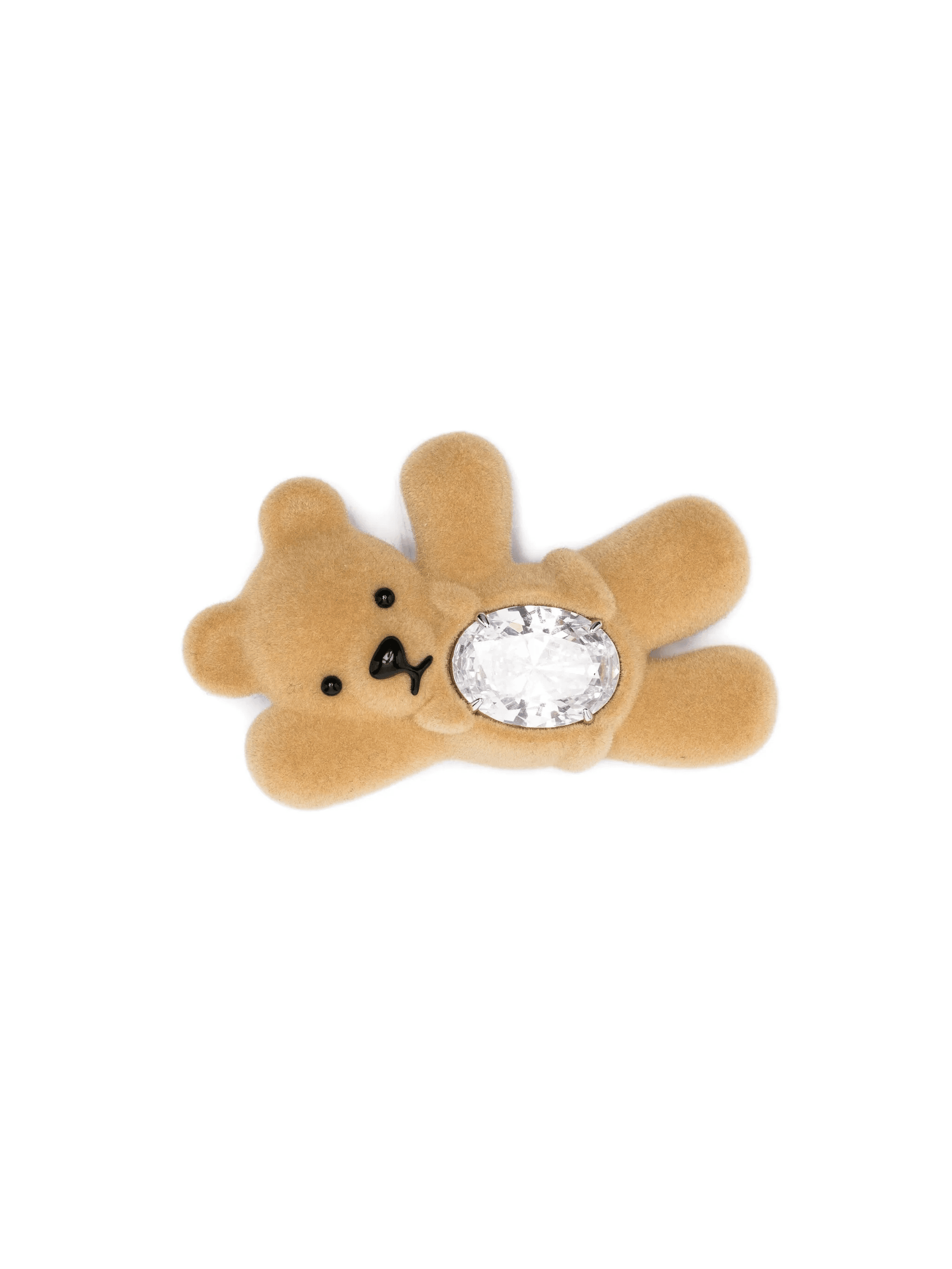 embellished-teddy bear hair clip - Image 1