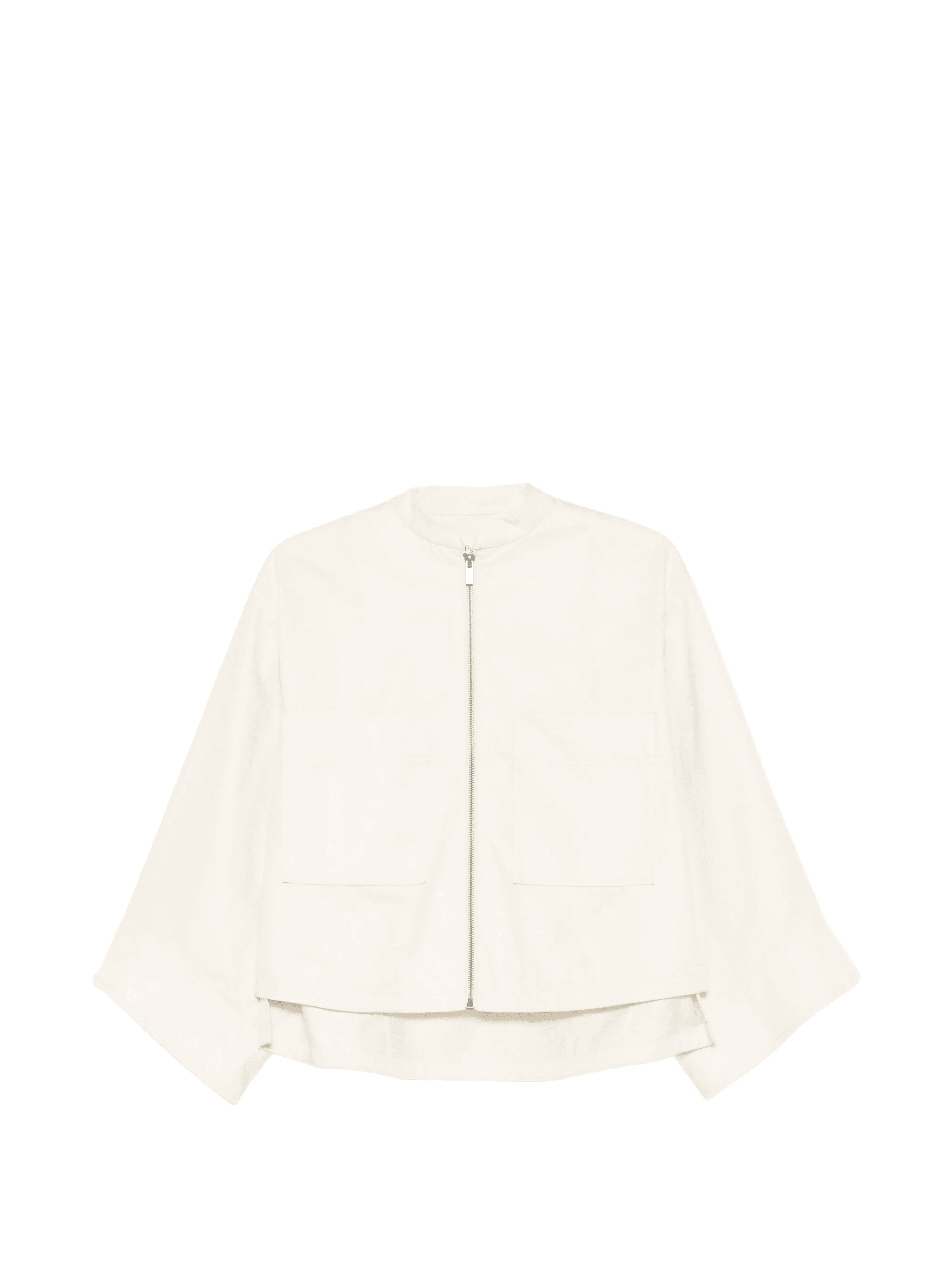 zipped wide-sleeve jacket - Image 1