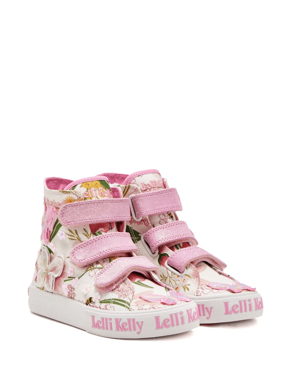 Carrie floral butterfly sneakers - Image 1