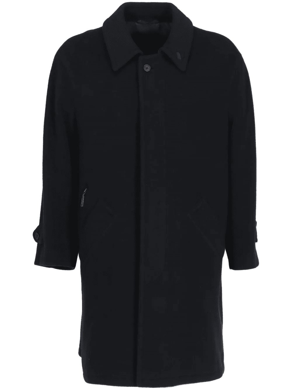 1990s classic-collar coat - Image 1