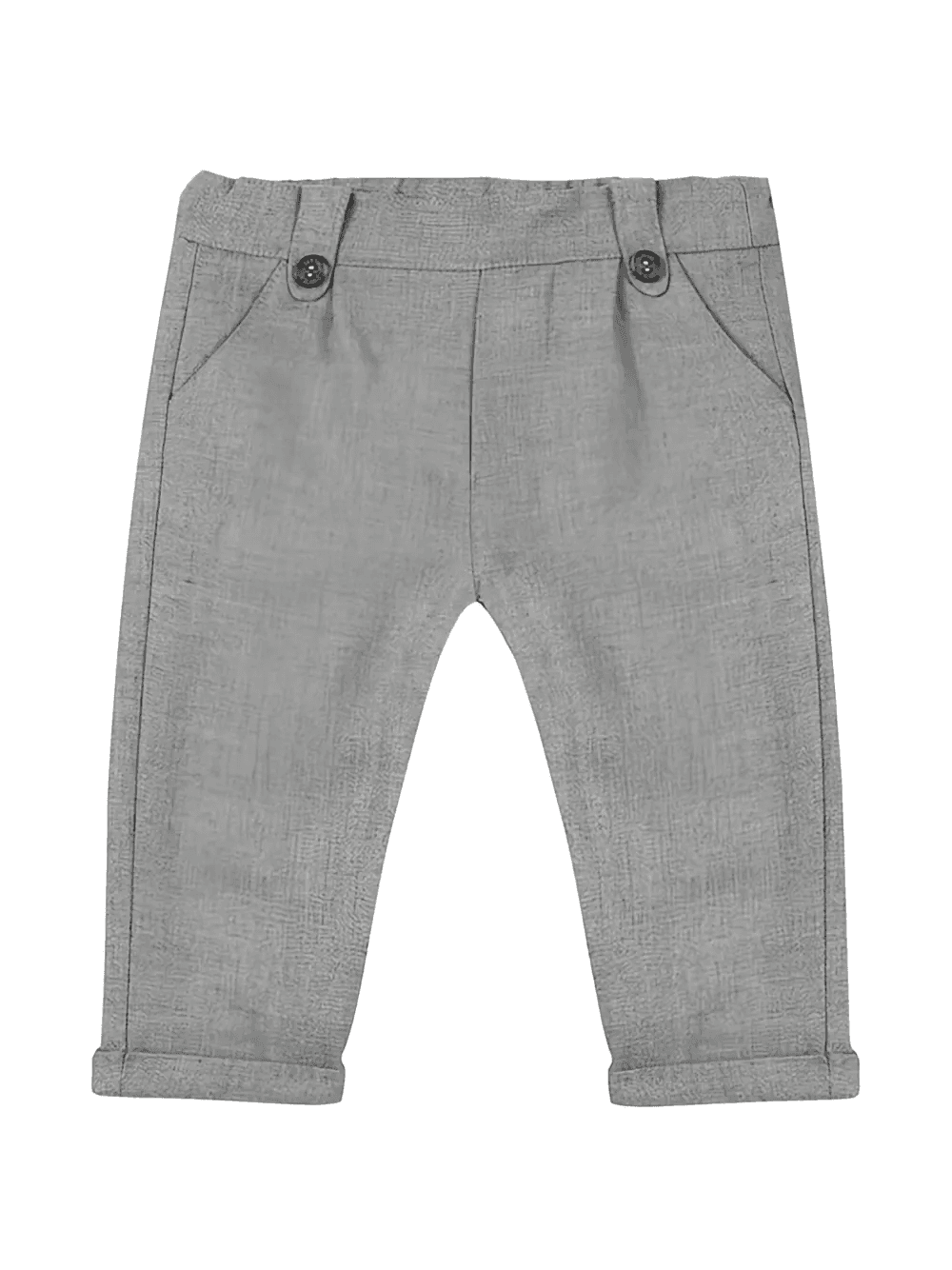 button detail trousers - Image 1