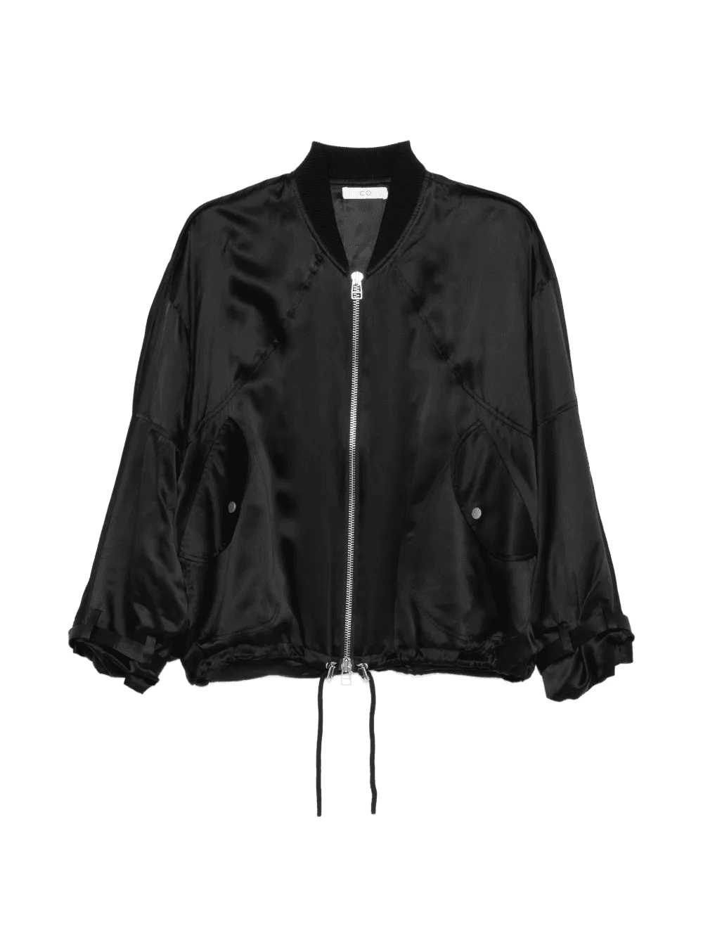 silk bomber jacket - Image 1