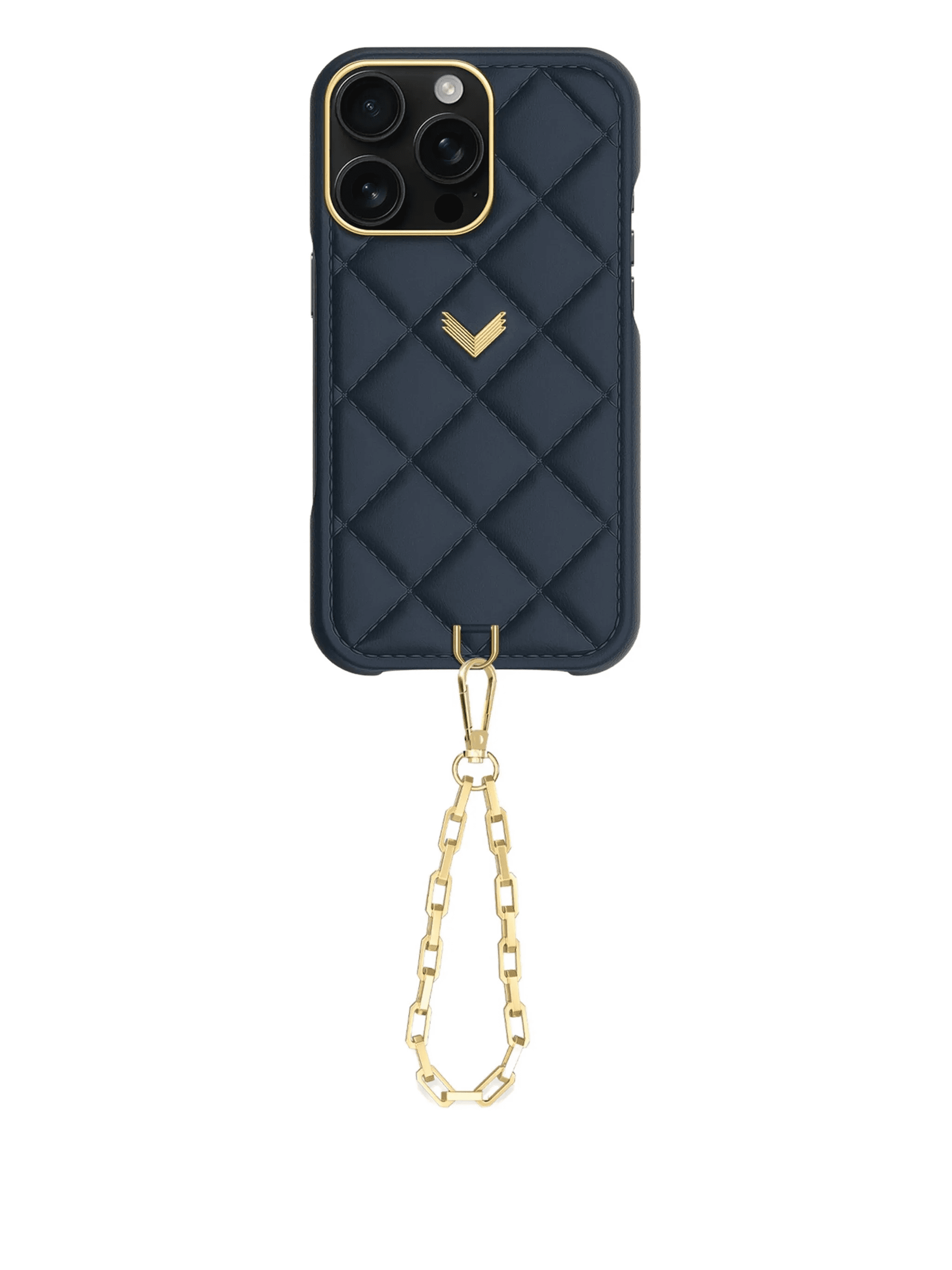 quilted leather iPhone case - Image 1