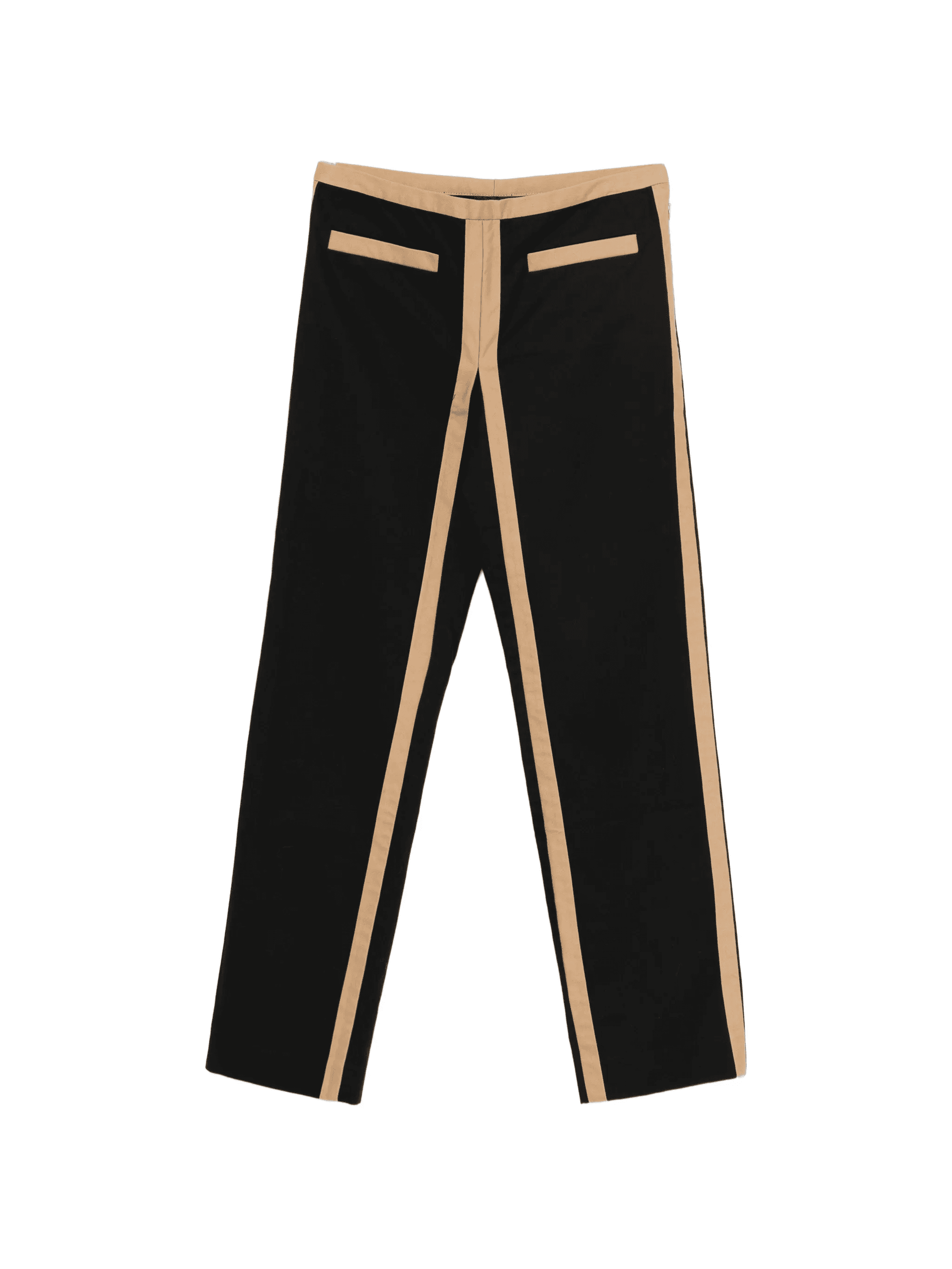 contrast band trousers - Image 1
