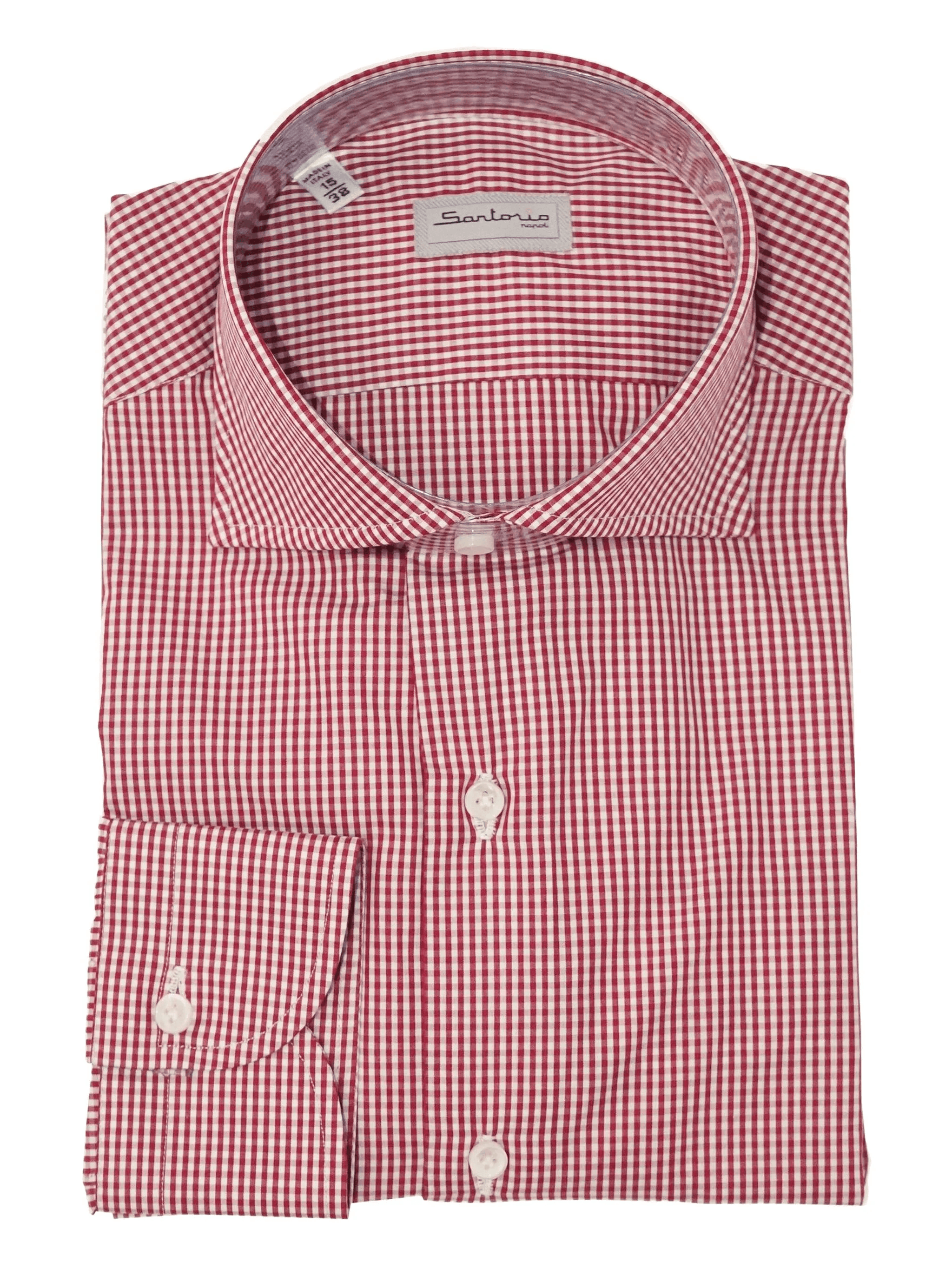 gingham cotton shirt - Image 1