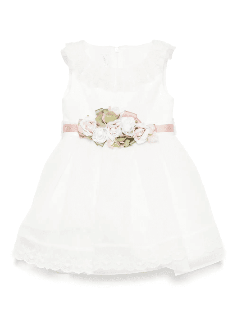 floral-appliqué dress - Image 1