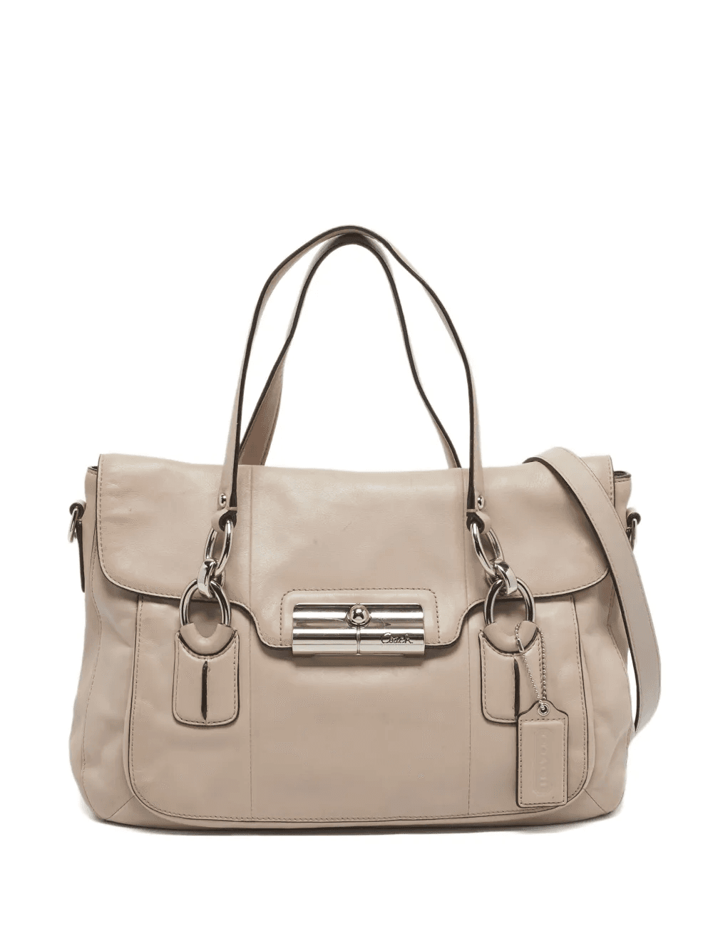 Kristin leather tote bag - Image 1