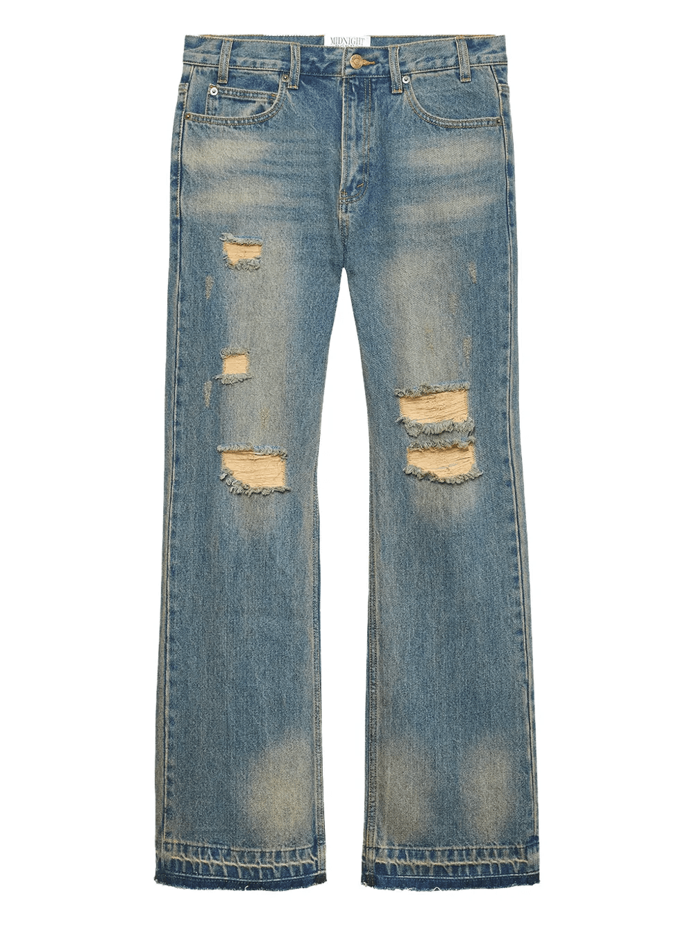distressed jeans - Image 1