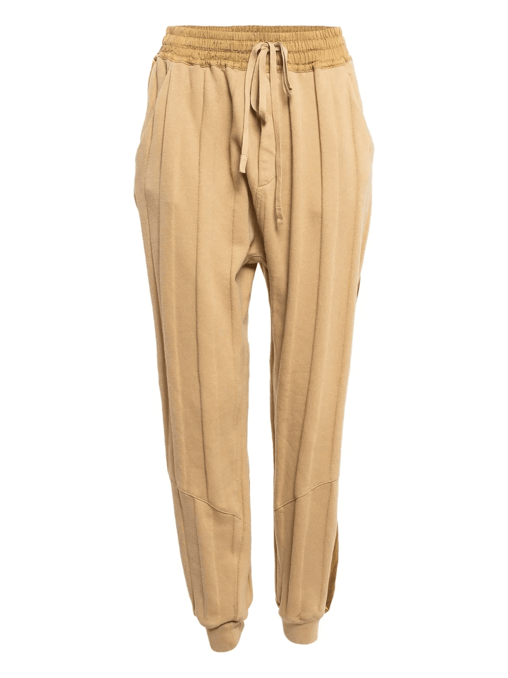 satin-stripe cotton track pants - Image 1