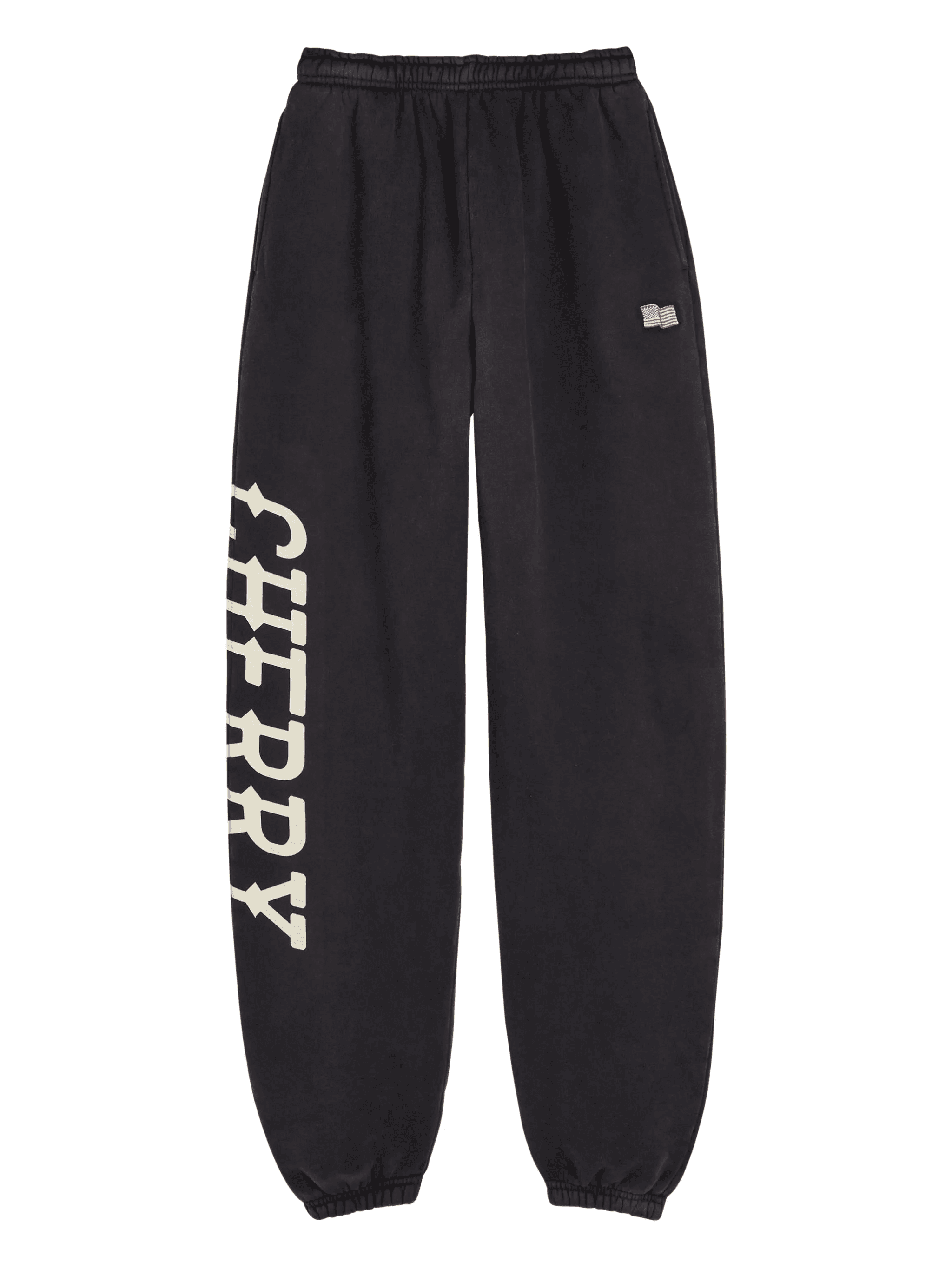 Hollywood logo flag trousers - Image 1