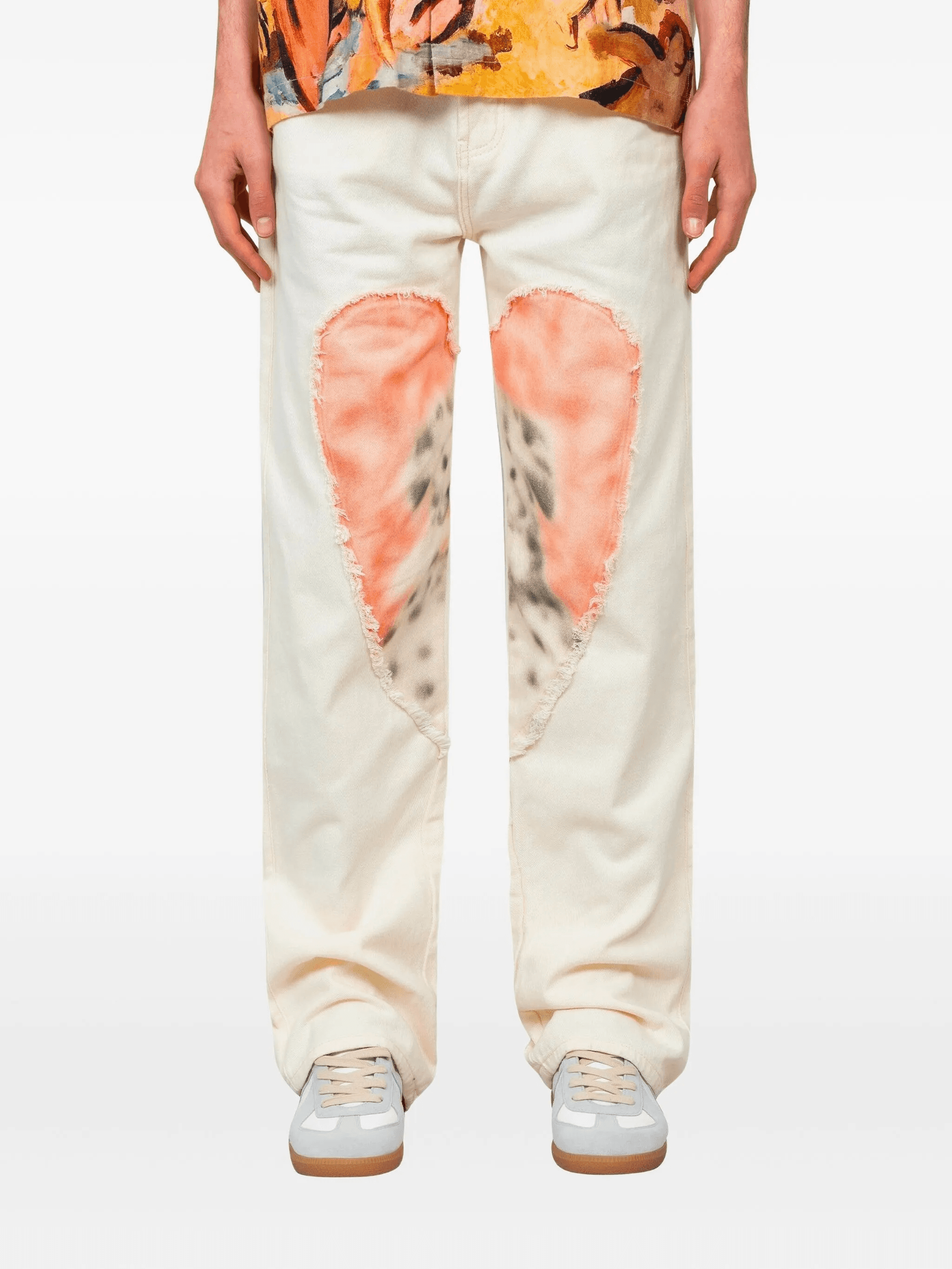 Osiris heart-patch trousers - Image 1