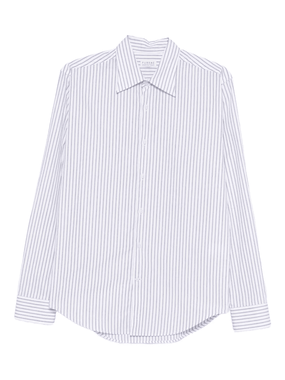 striped-pattern long-sleeve shirt - Image 1
