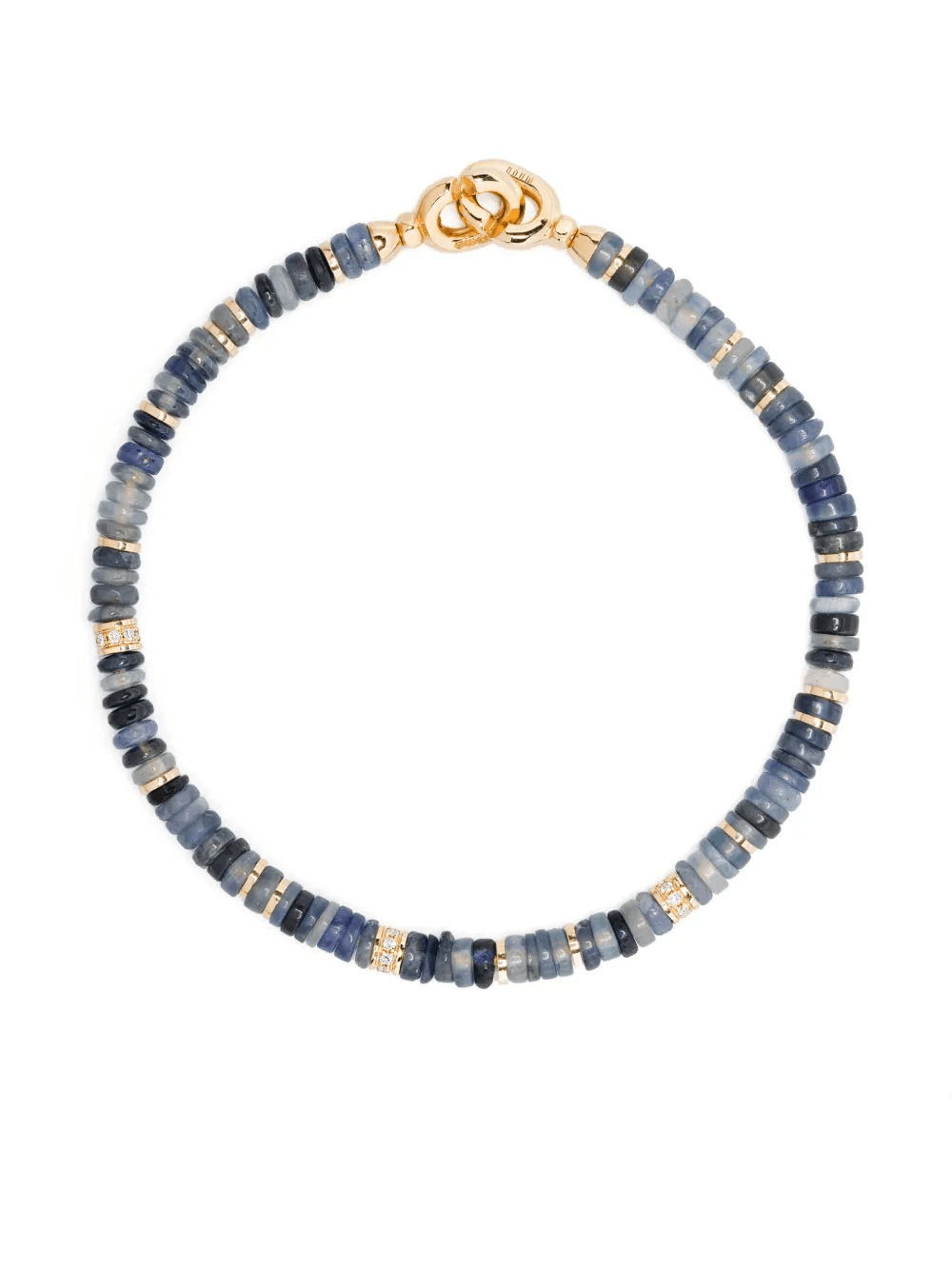 18K yellow gold Shine diamonds bracelet - Image 1