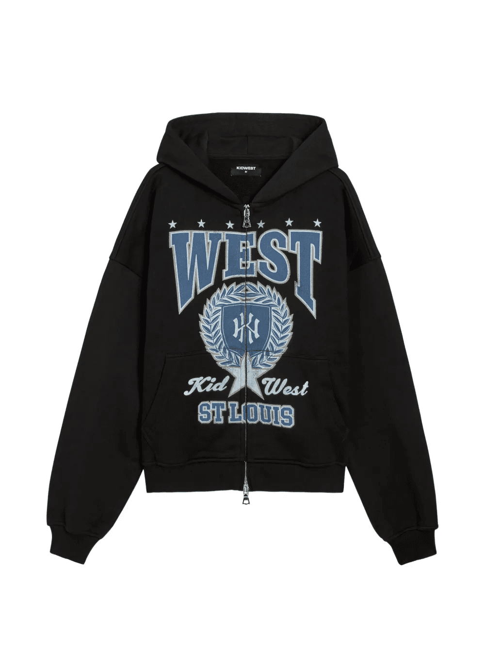 St. Louis logo-print zip-up hoodie - Image 1