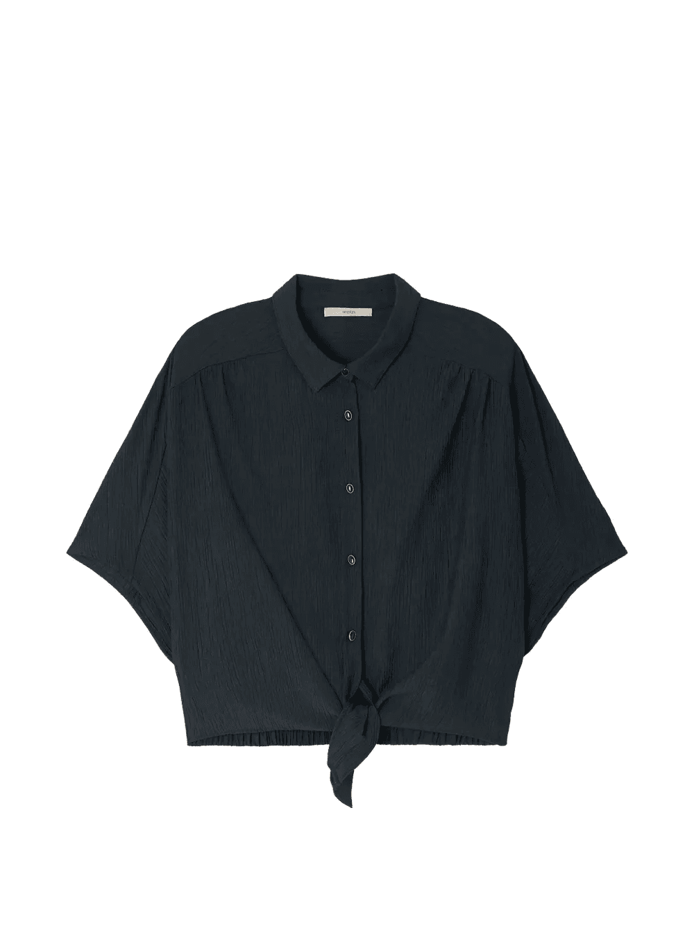 Alfassa button-fastening knot-detail shirt - Image 1