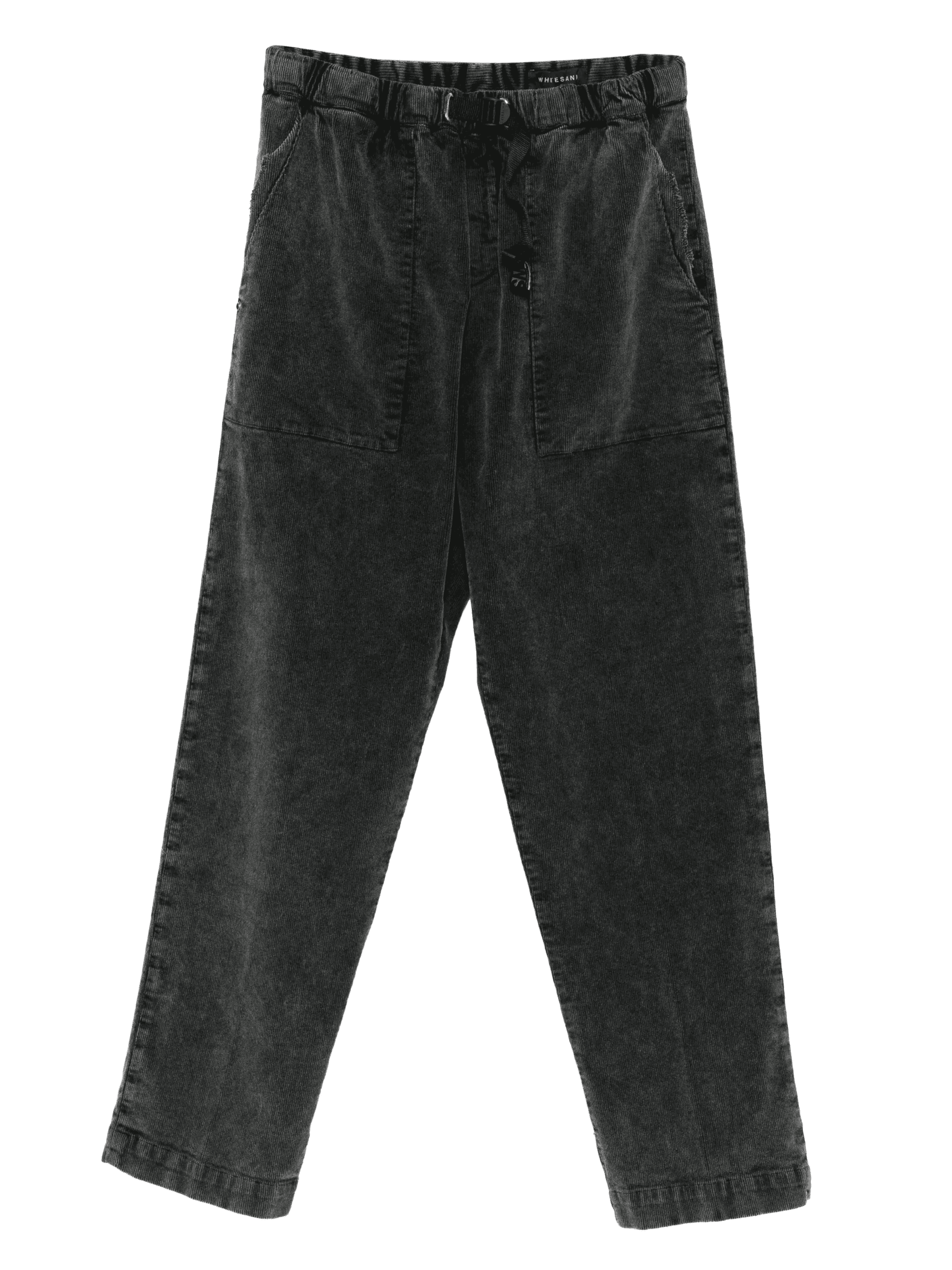 belted corduroy trousers - Image 1