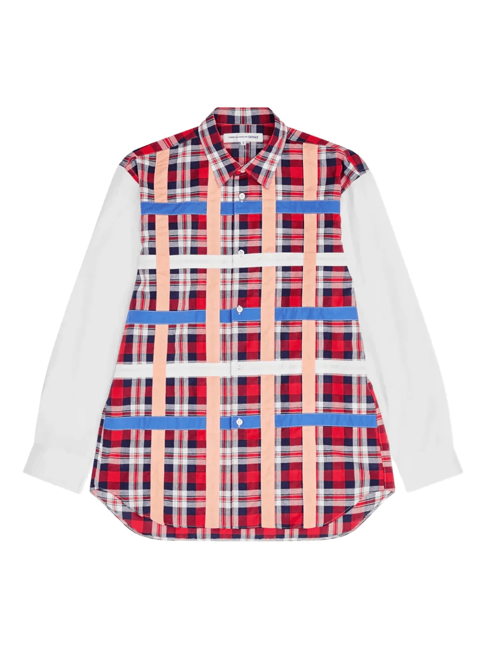 plaid-pattern shirt - Image 1