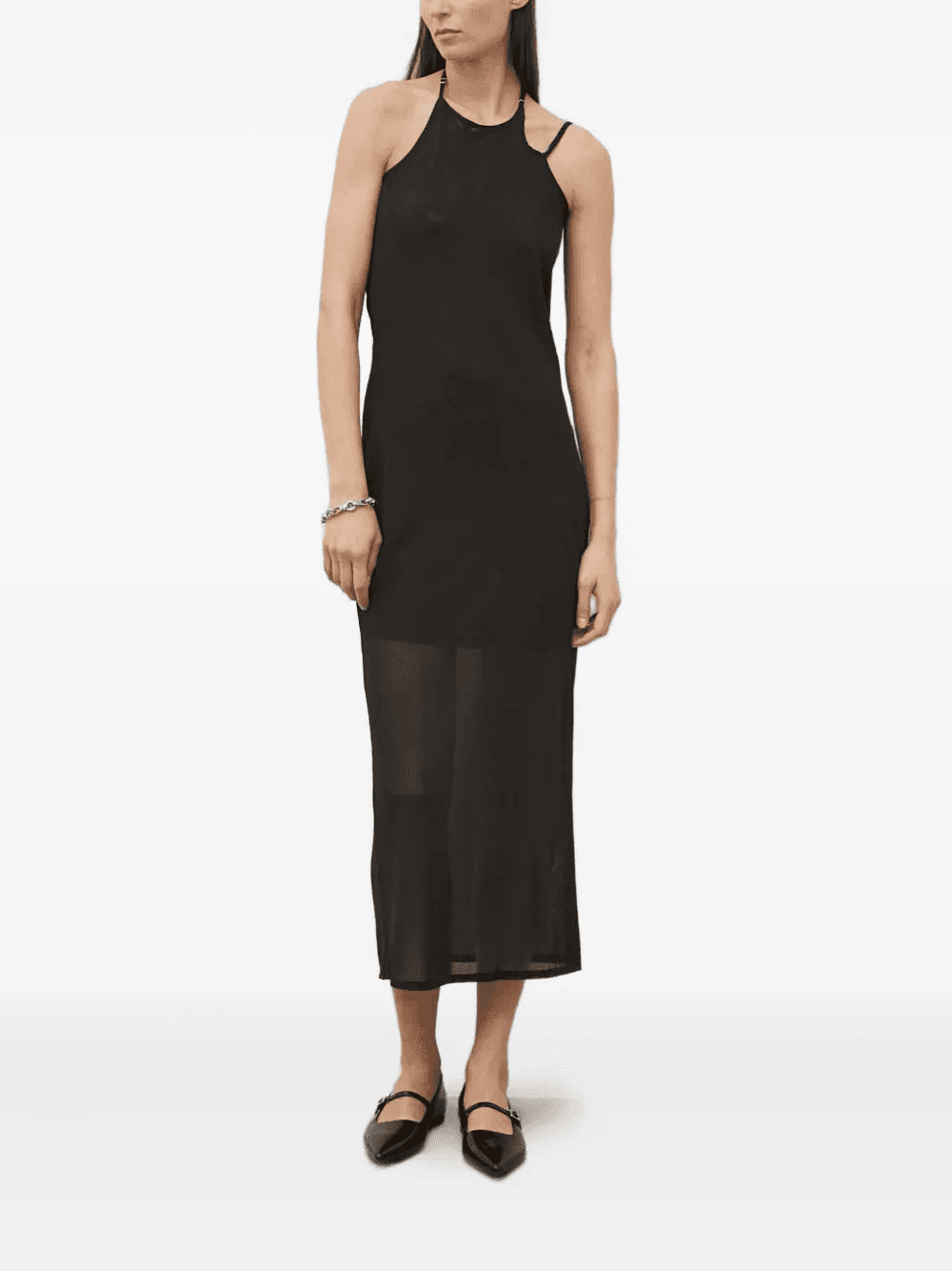sleeveless midi dress - Image 1
