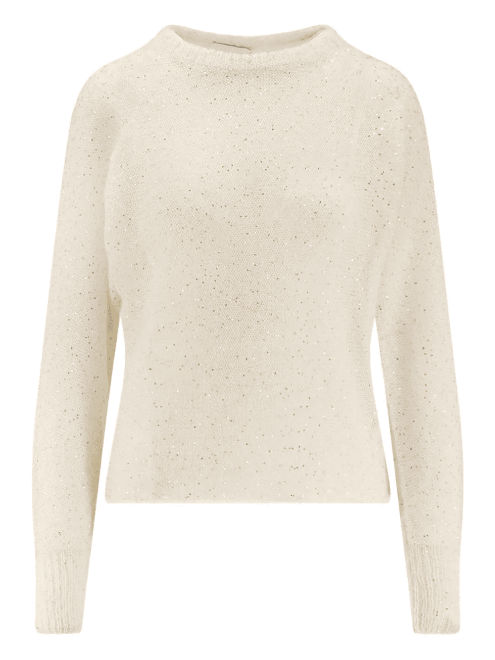 sequin-embellished ribbed-knit jumper - Image 1
