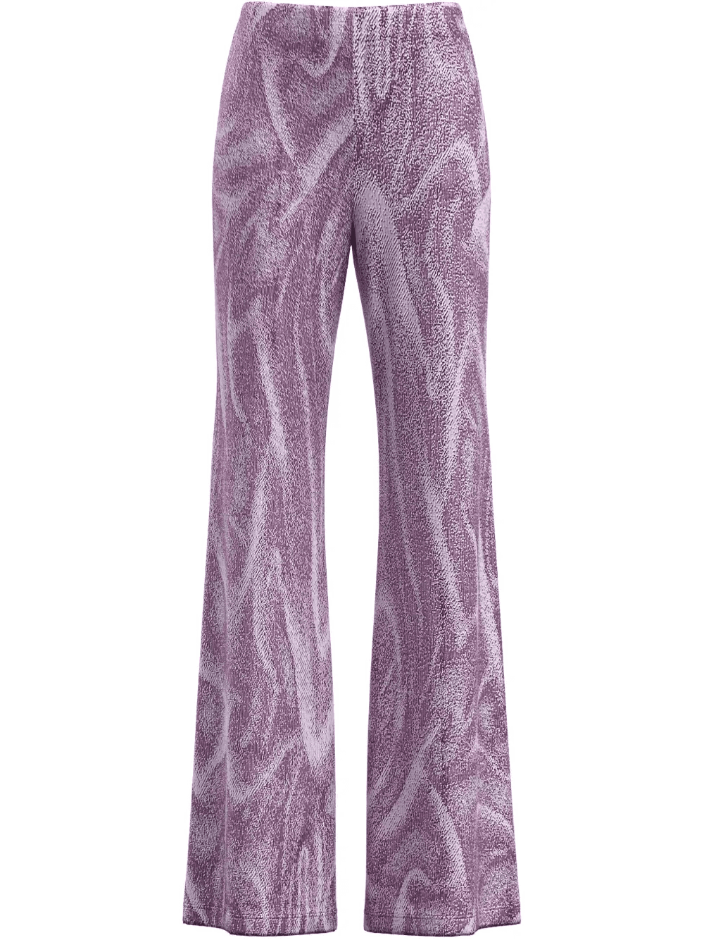 lurex-jacquard trousers - Image 1