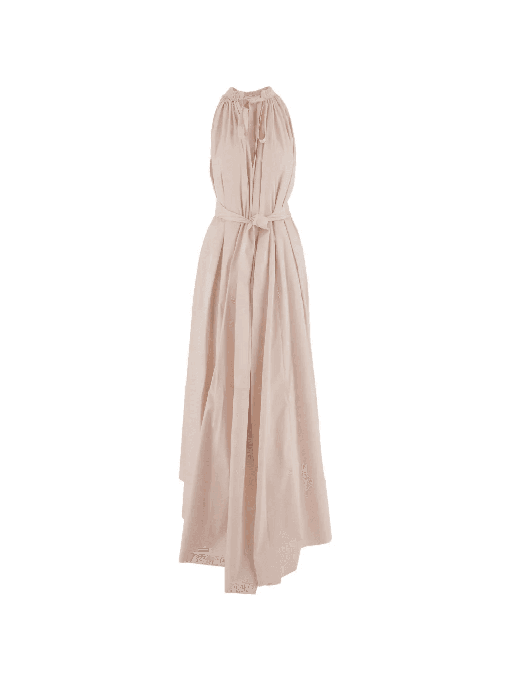 belted pleated dress - Image 1
