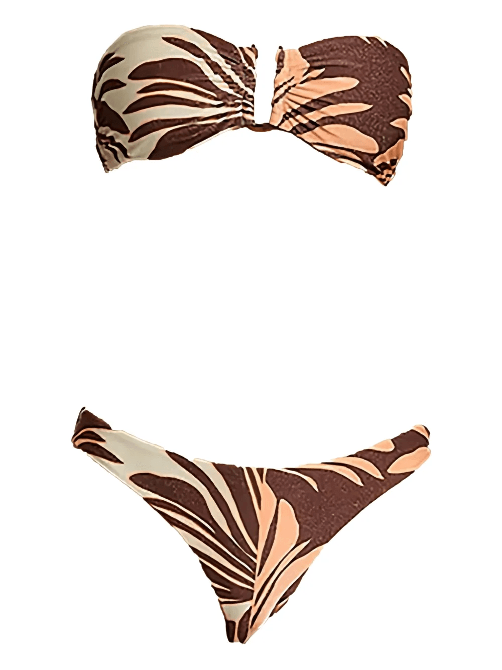 Dahlia Palm bikini top - Image 1