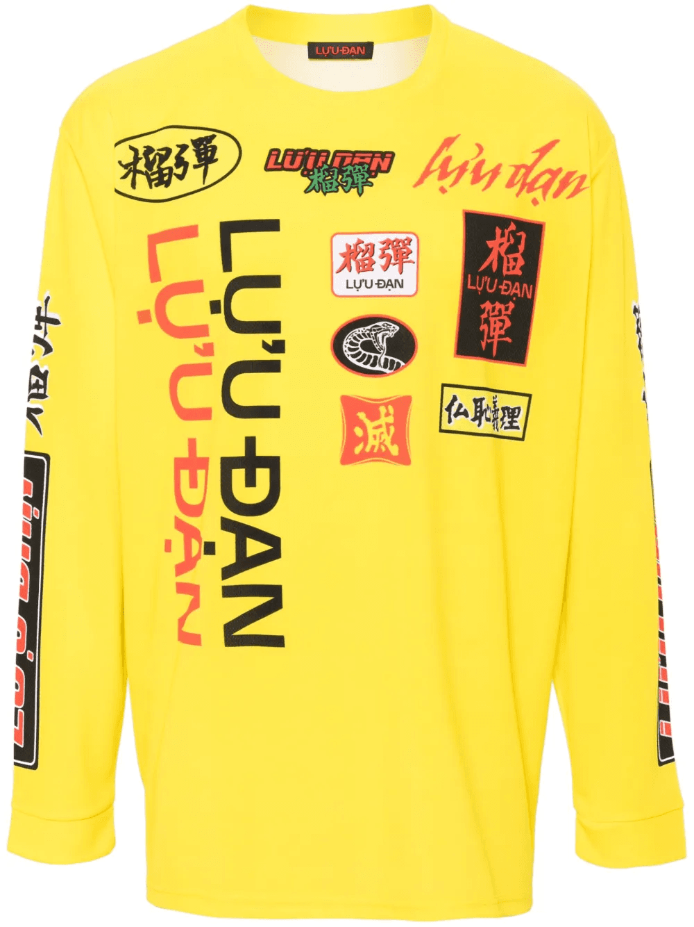 graphic-print jersey - Image 1