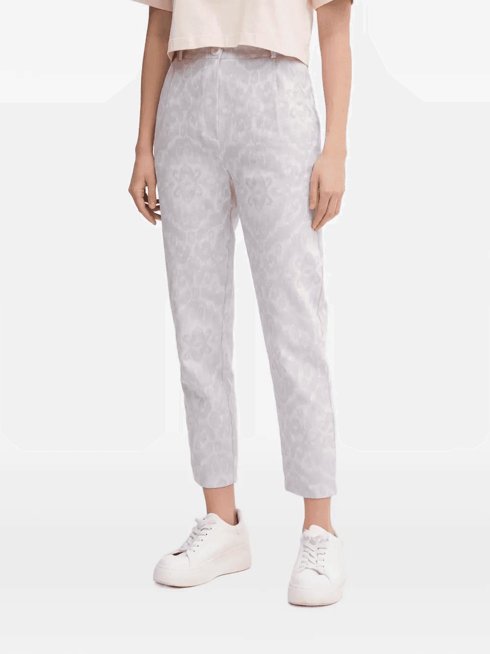 Pharel jacquard side-pocket trousers - Image 1