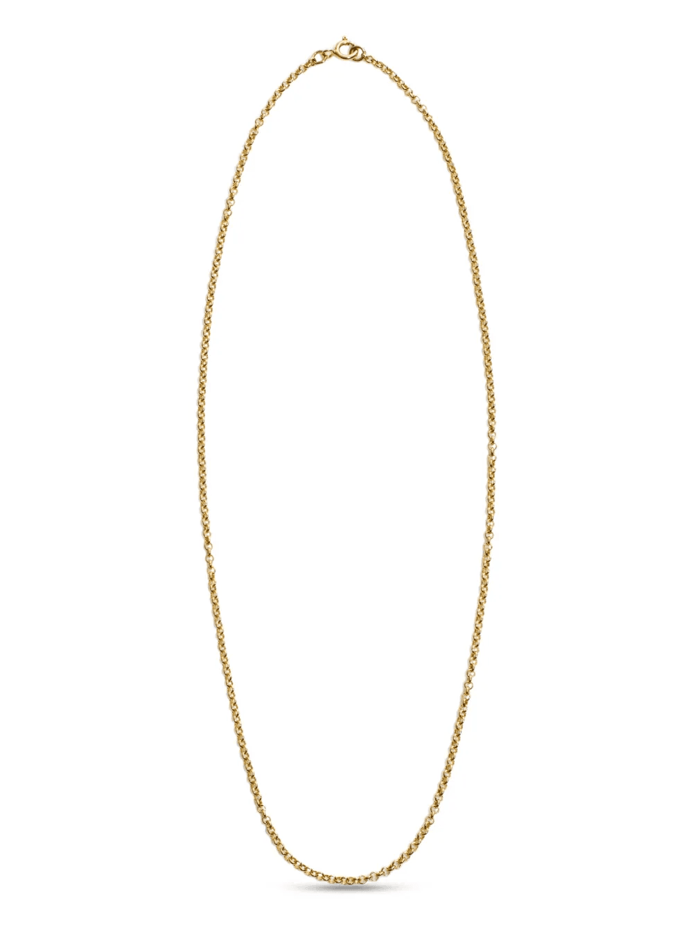 14K gold opal chain necklace - Image 1