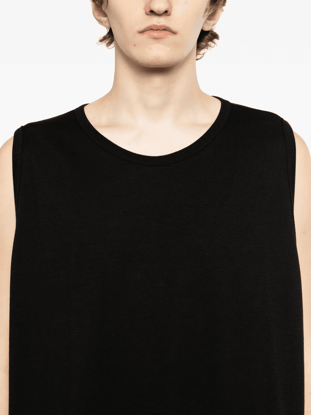 crew-neck vest - Image 1