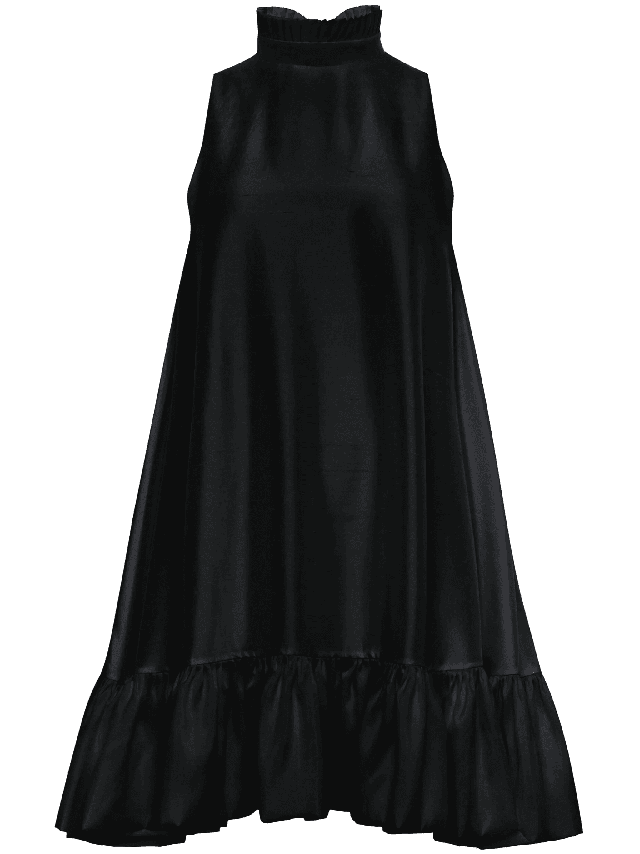 Alcott ruffled silk minidress - Image 1