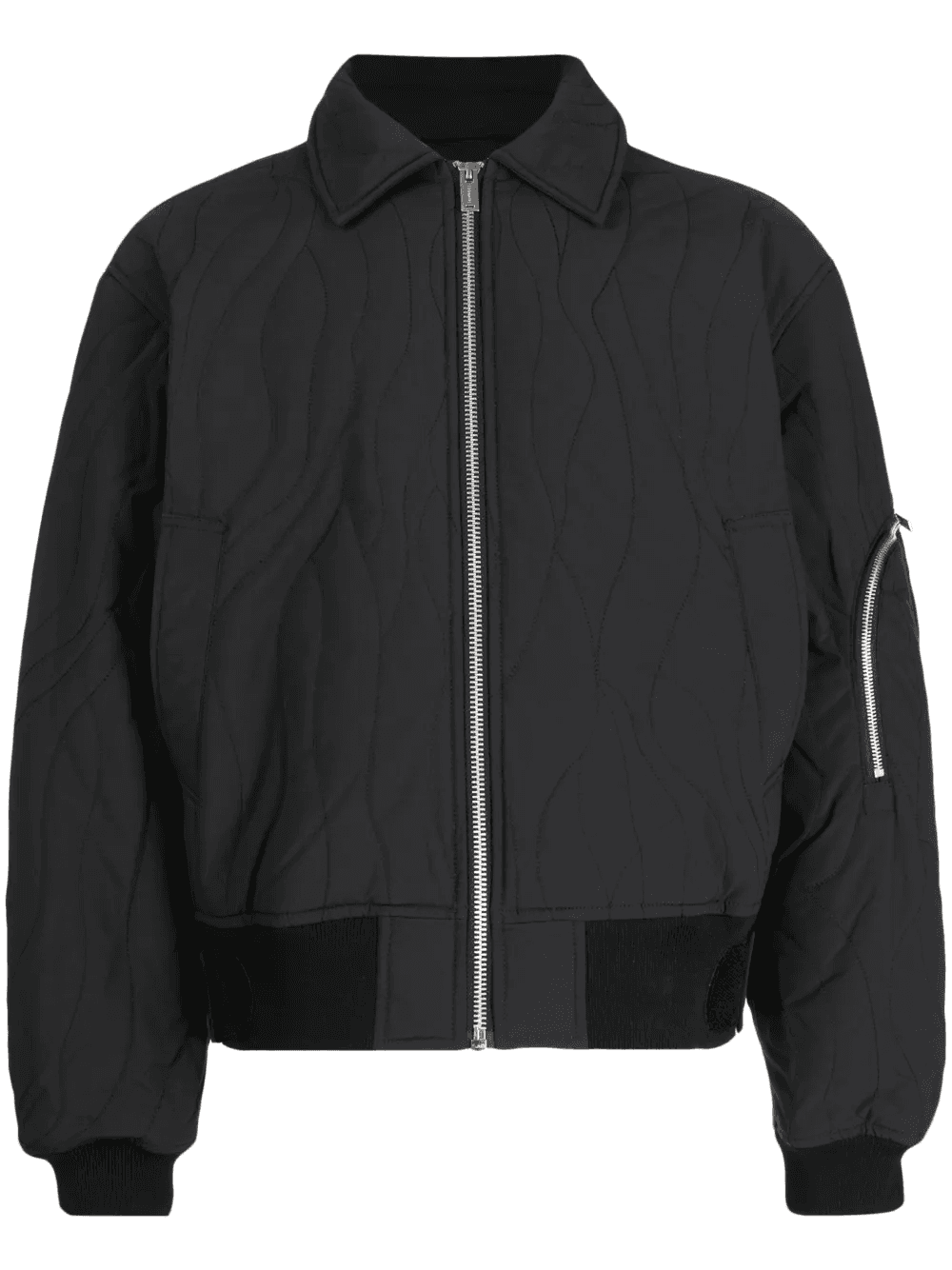 quilted bomber jacket - Image 1