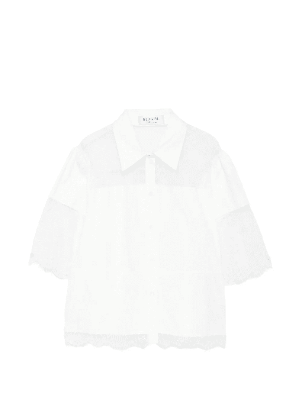 lace-detail shirt - Image 1