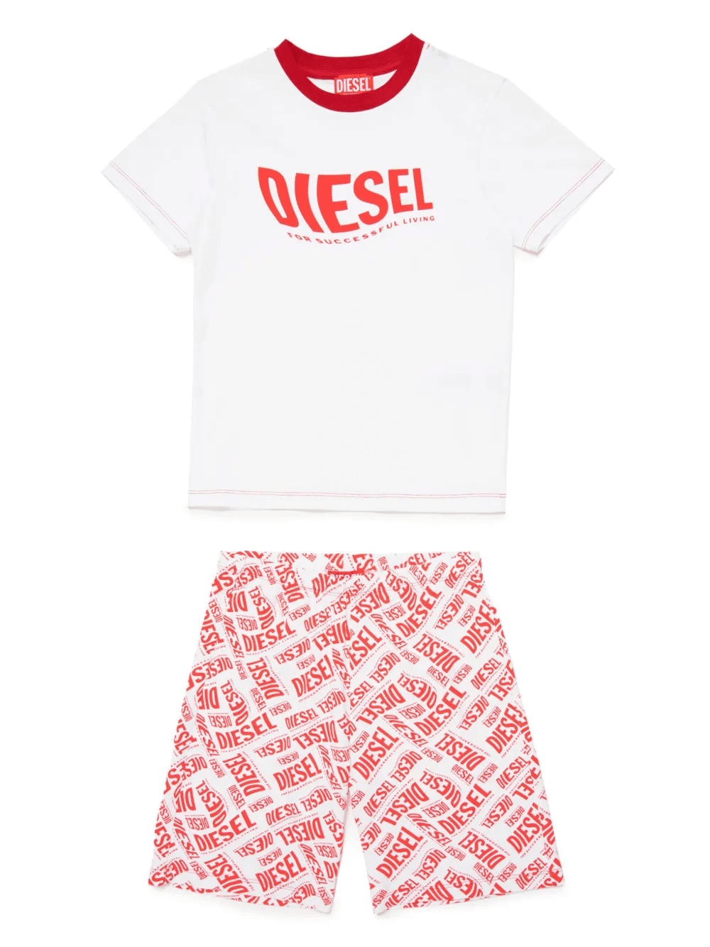 logo-print pajama set - Image 1