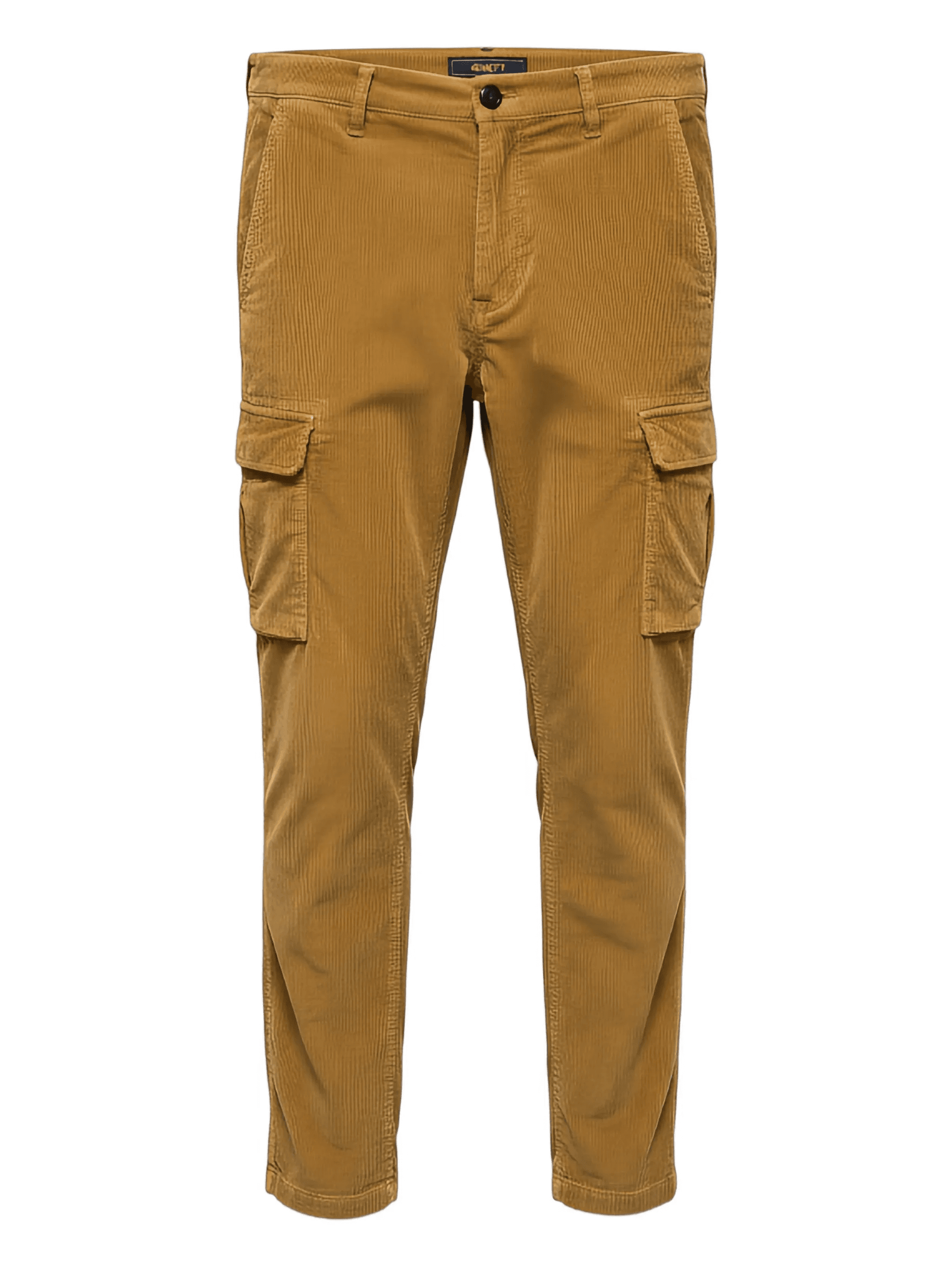 cargo-pockets straight-leg trousers - Image 1