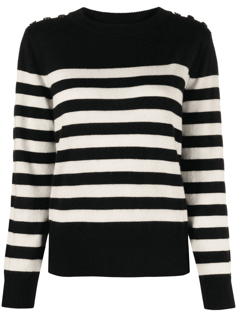 cashmere striped jumper - Image 1