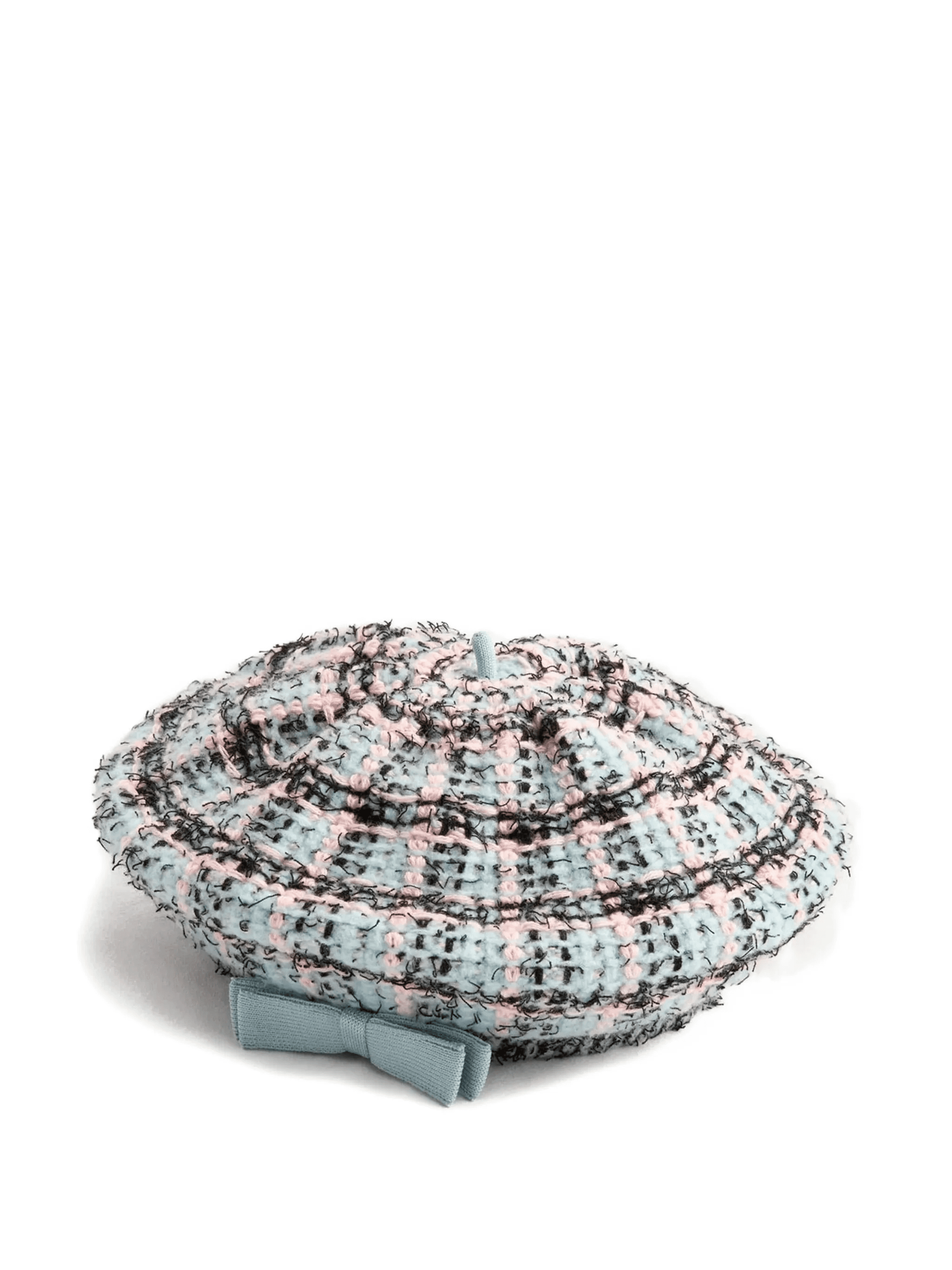 striped knitted beret - Image 1