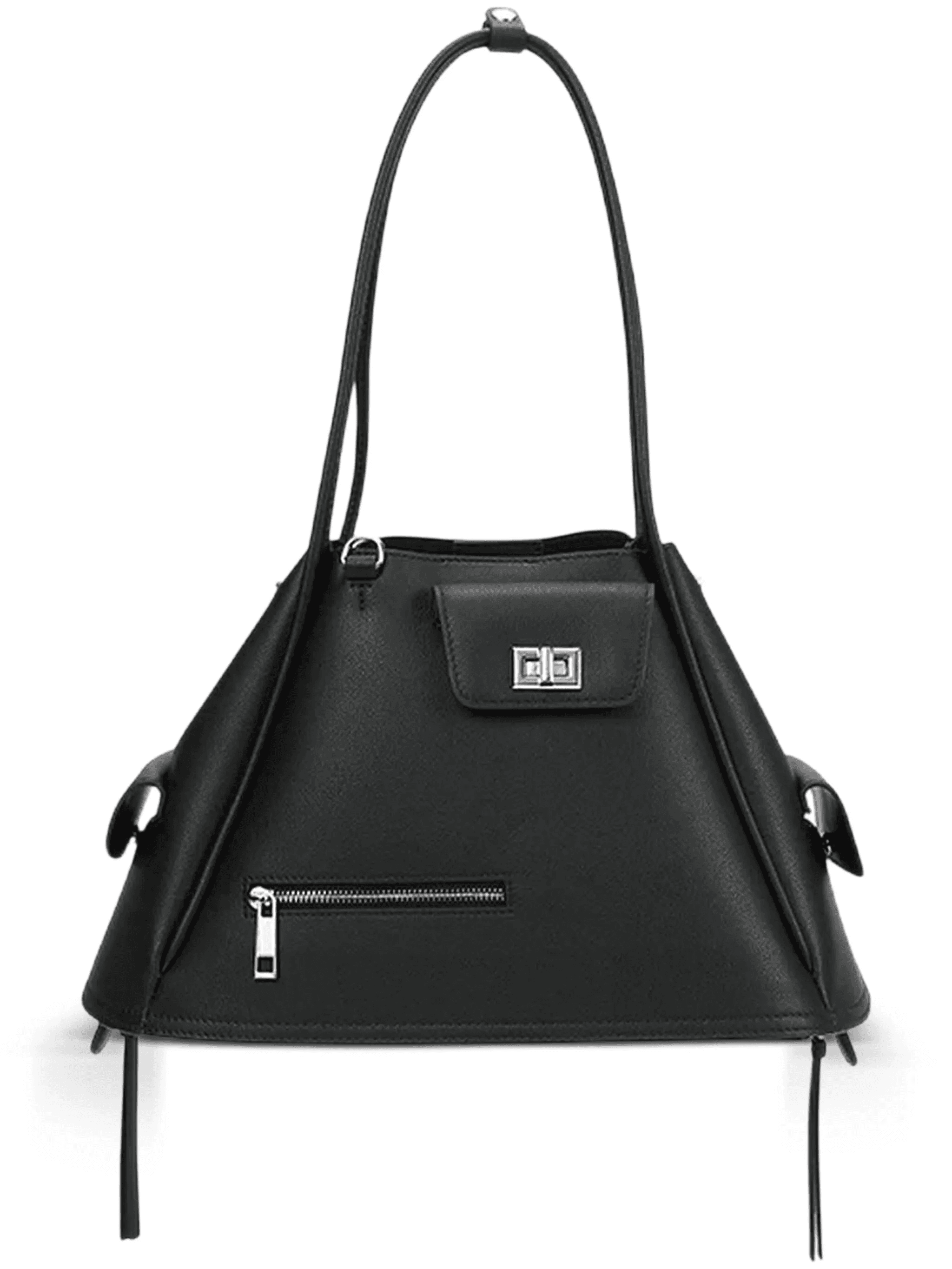 zip-pocket shoulder bag - Image 1