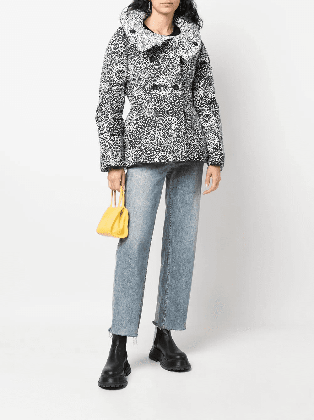 paisley-print puffer jacket — Image 5