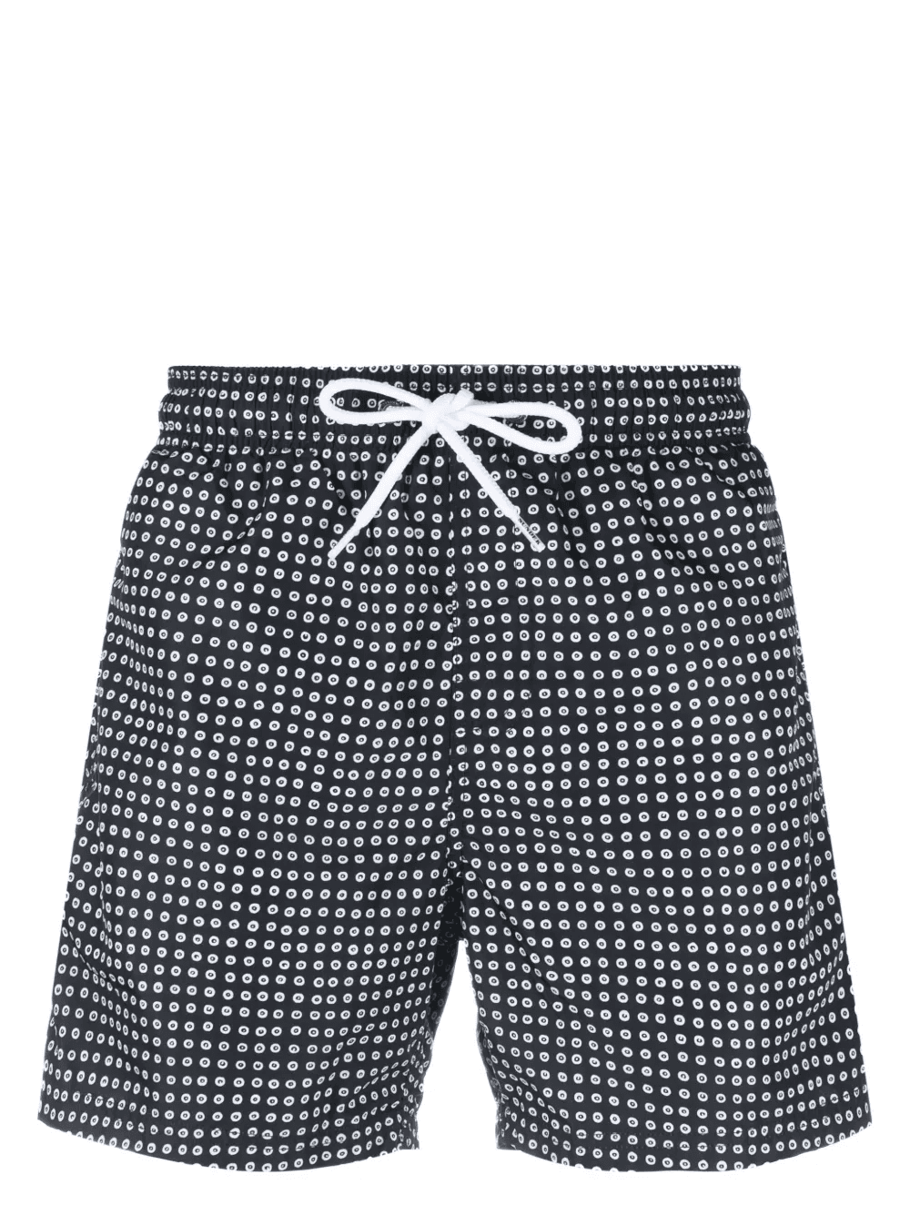 graphic-print recycled polyester swim shorts - Image 1
