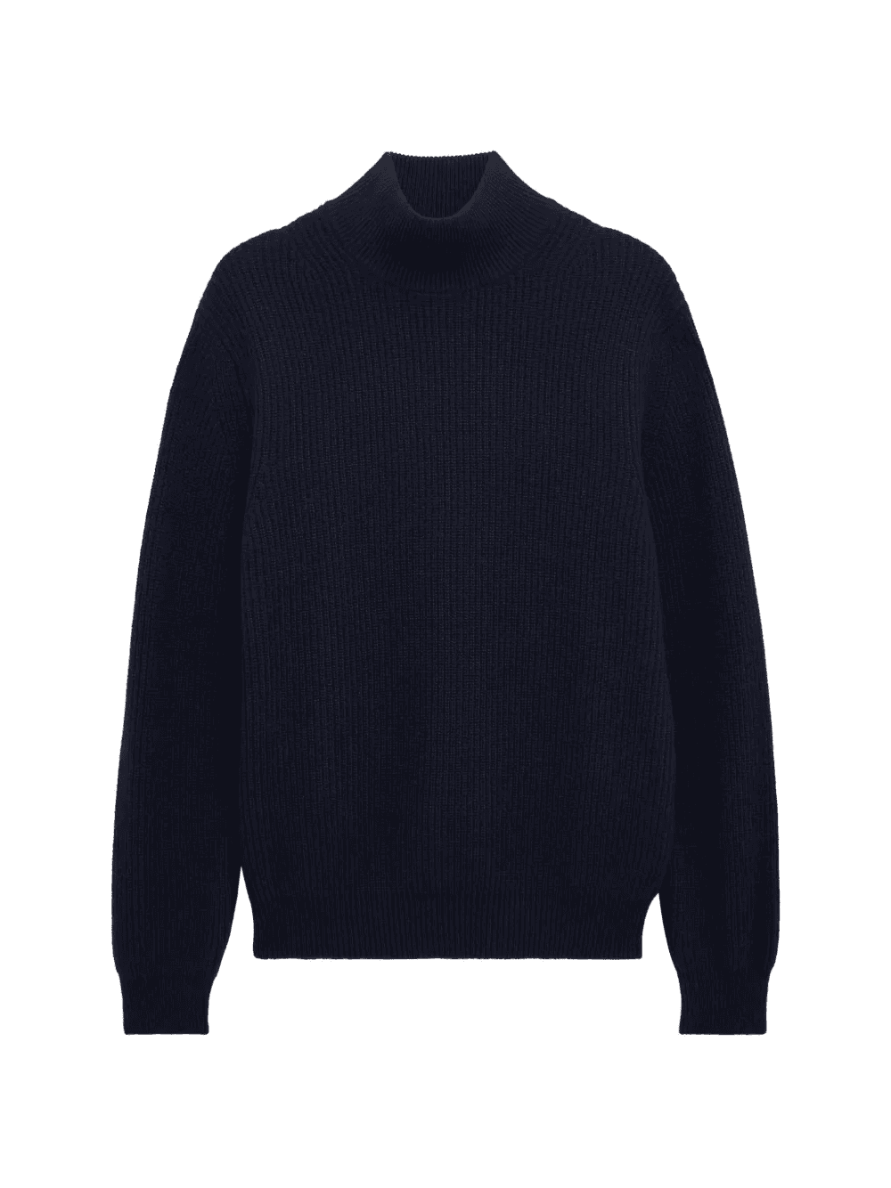 turtleneck ribbed sweater - Image 1
