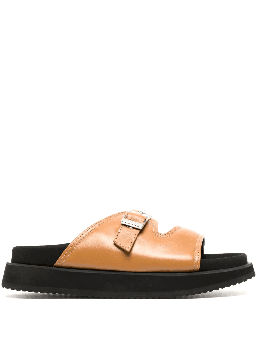buckle-fastening leather sandals - Image 1