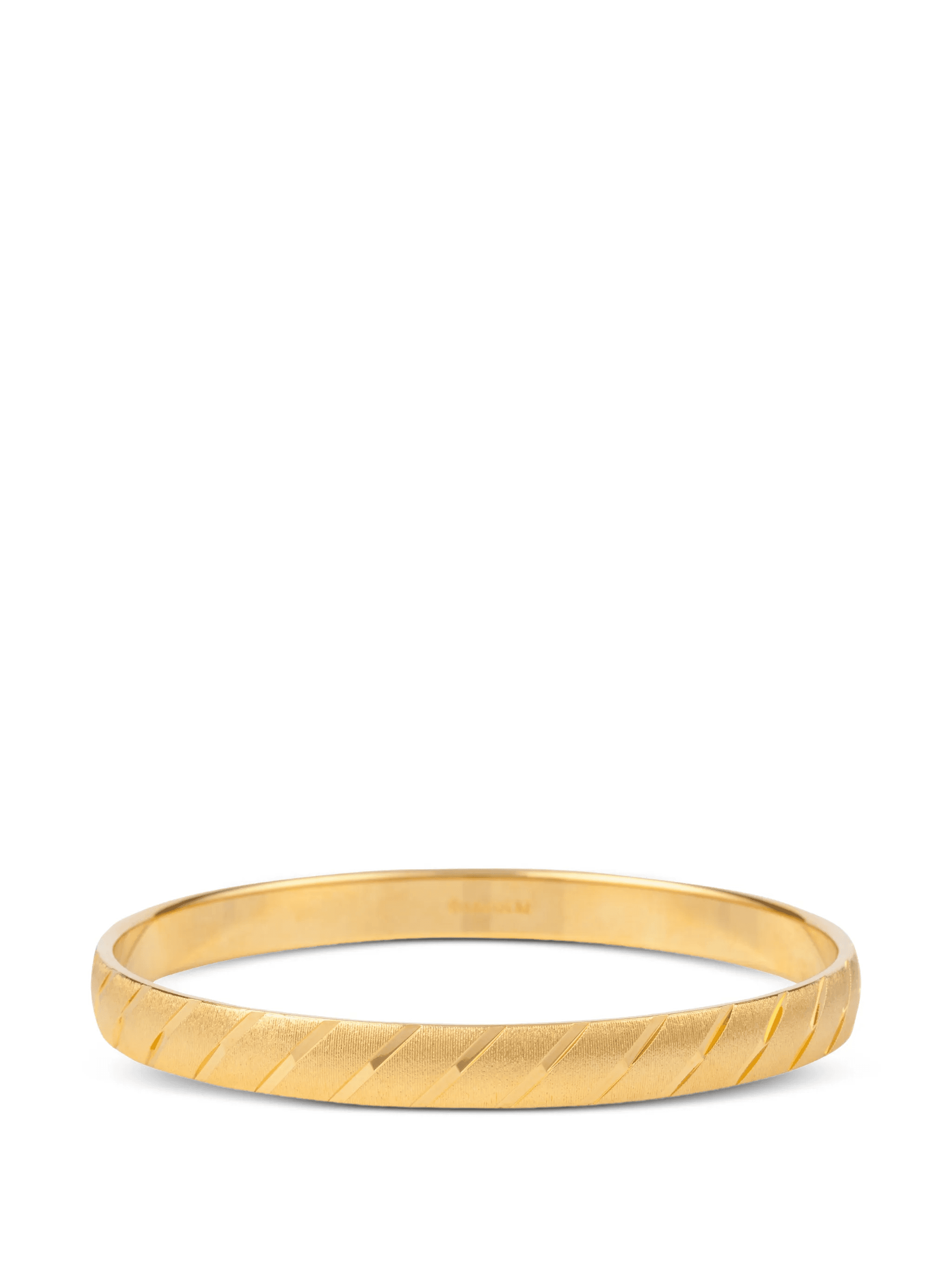 1980s textured bangle bracelet - Image 1