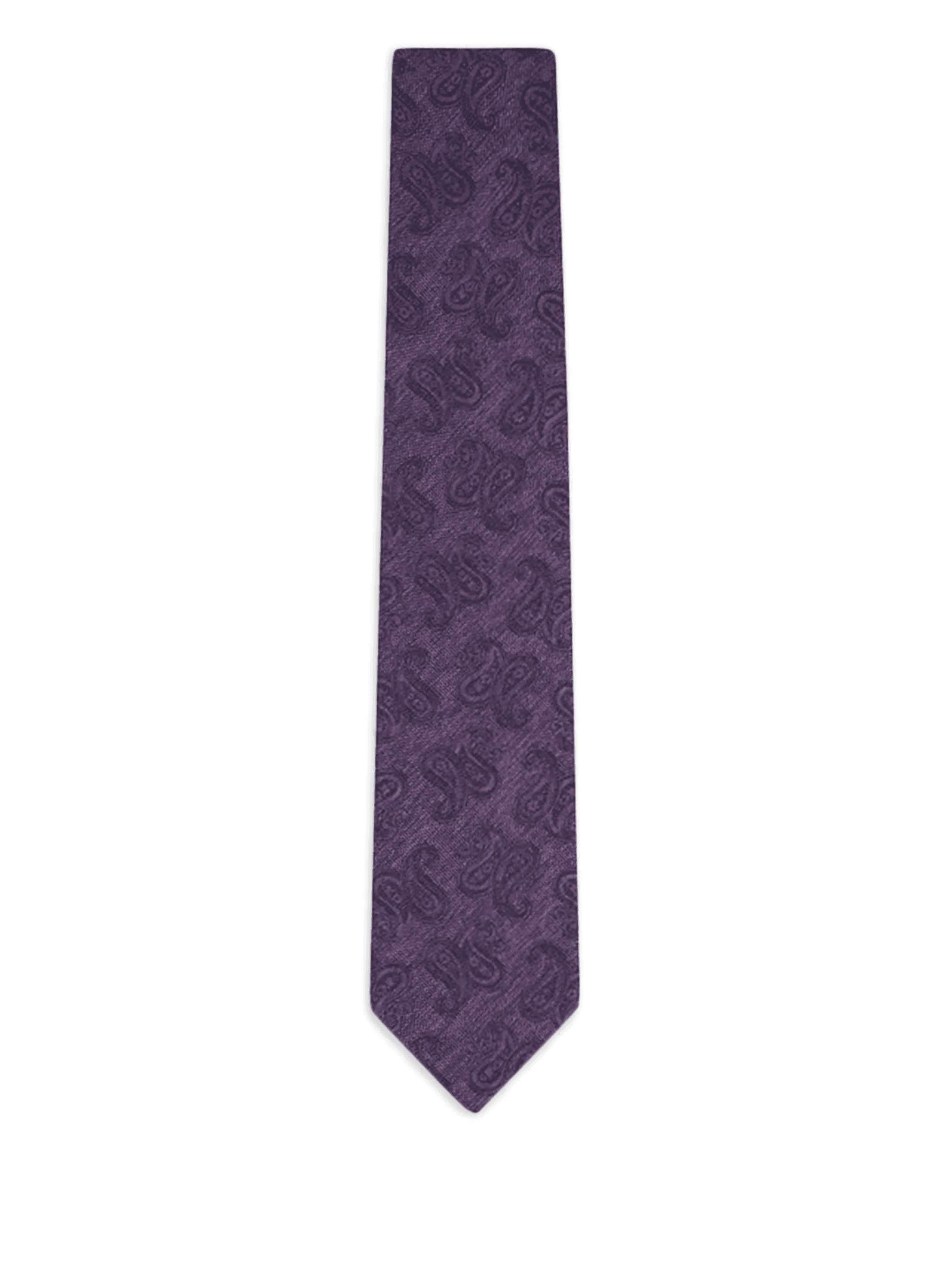 paisley-pattern silk tie - Image 1