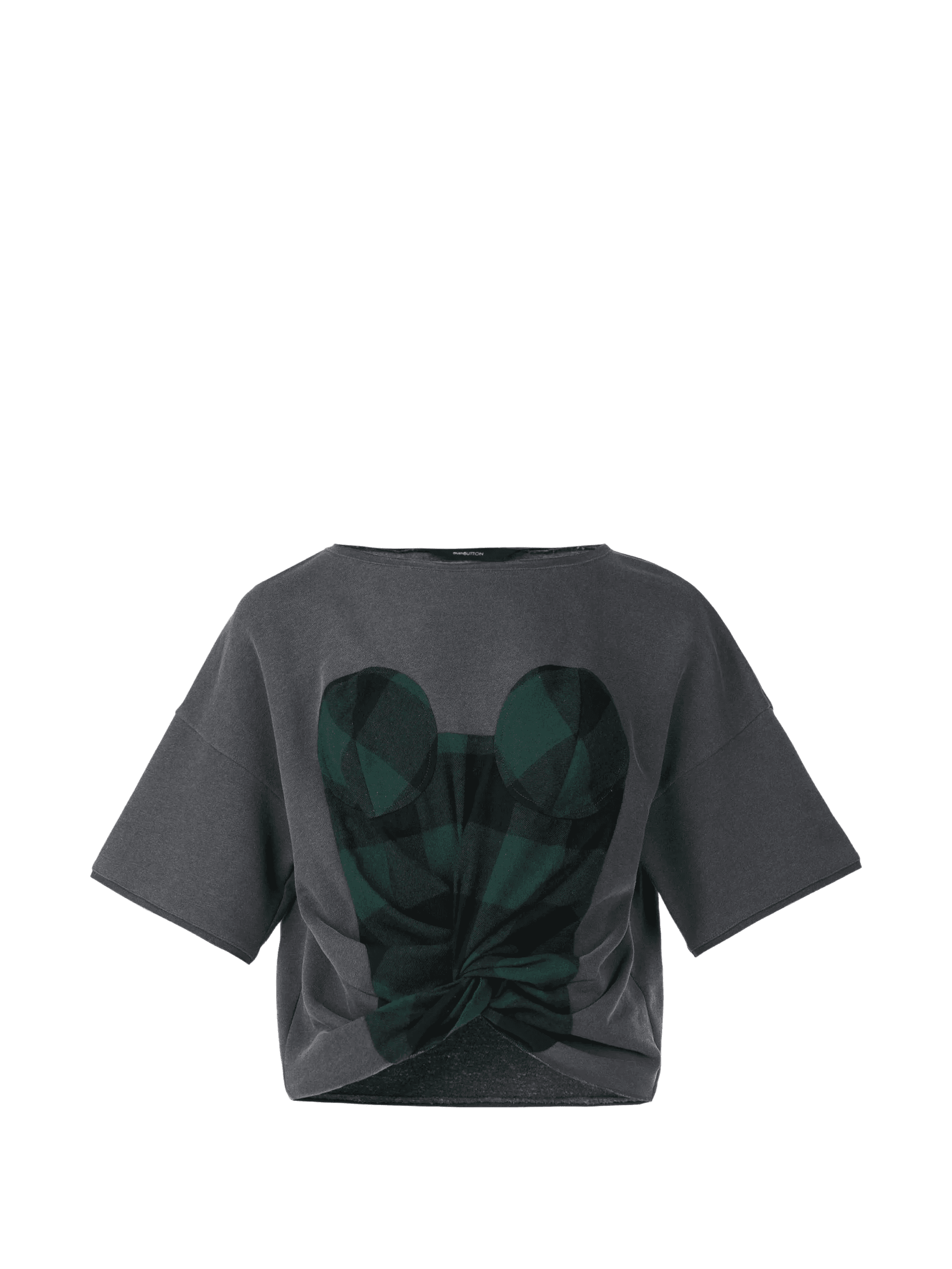 knot-detail T-shirt - Image 1