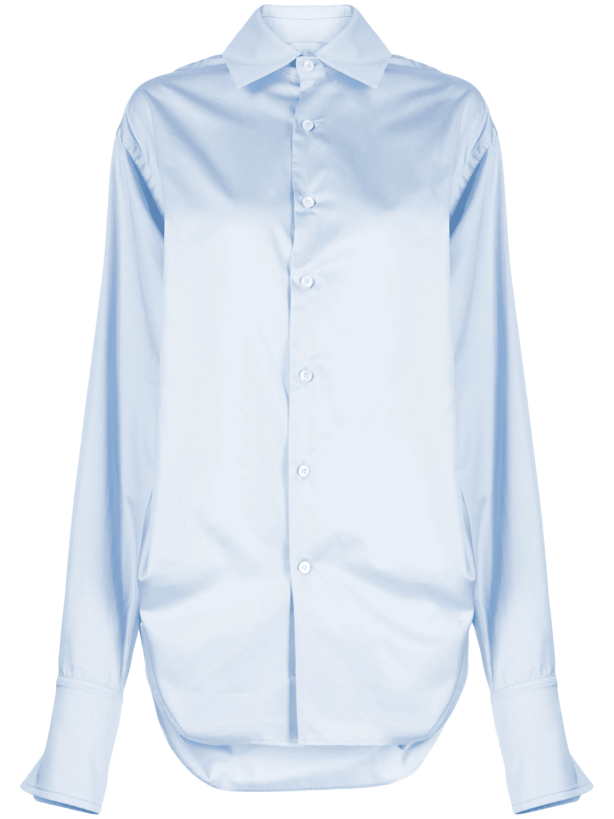 drawstring cotton shirt - Image 1