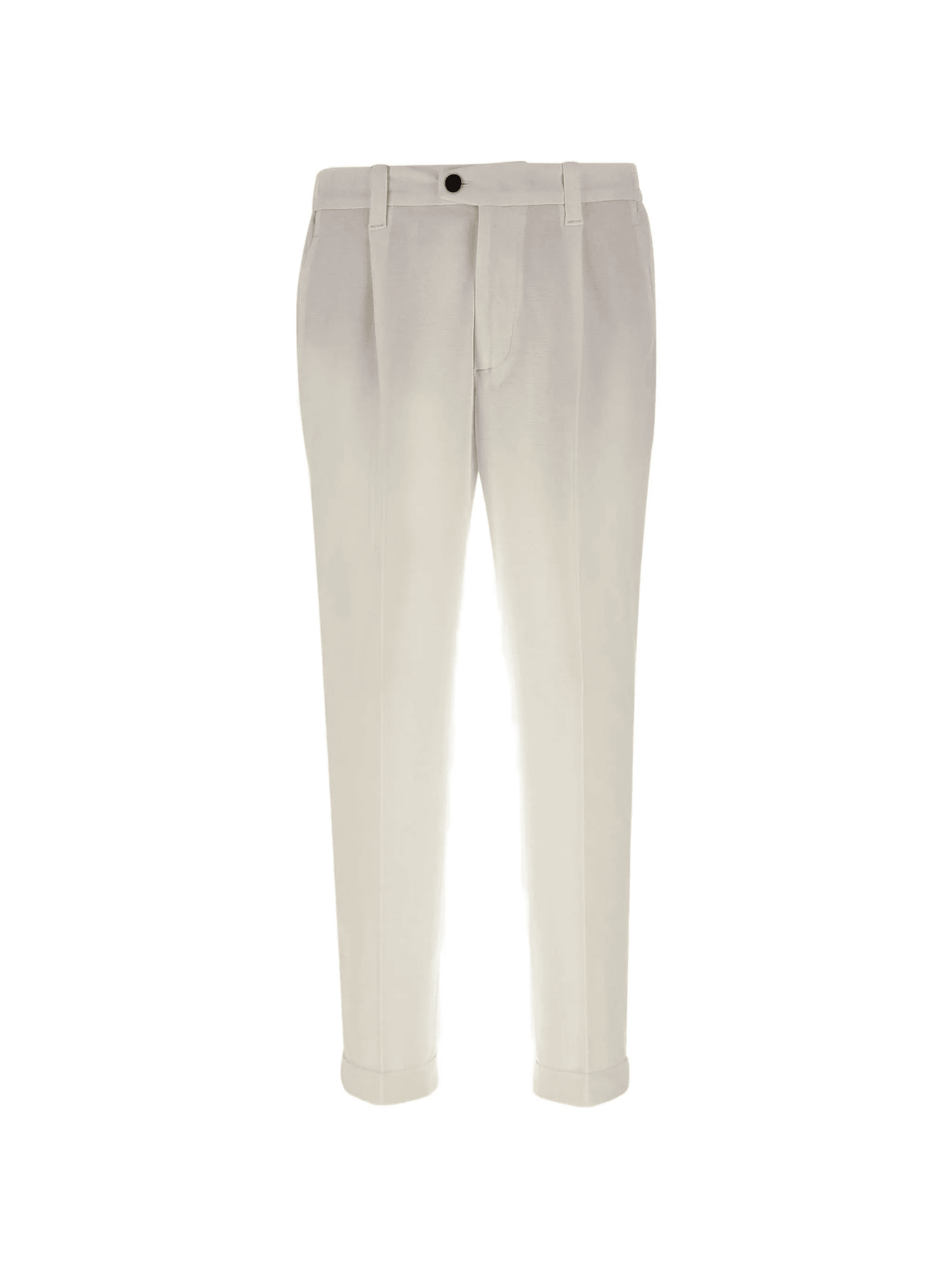 pleated cuff trousers - Image 1