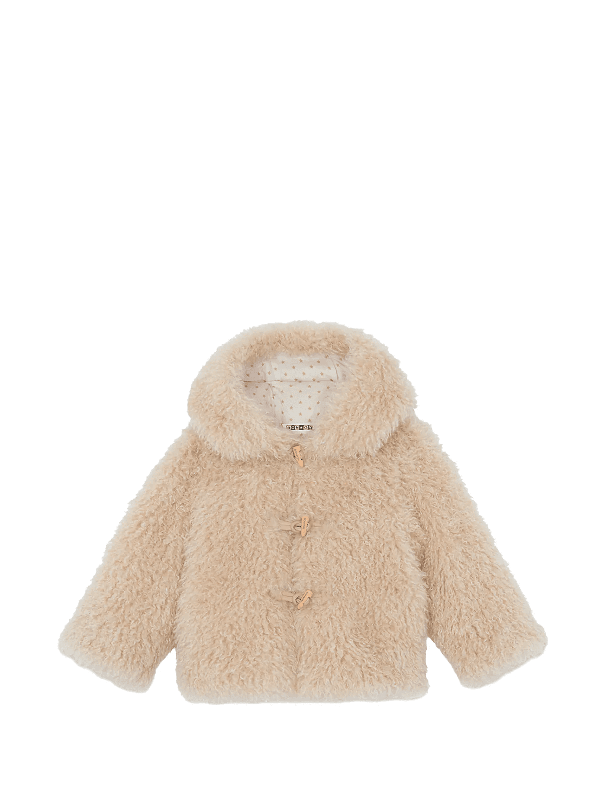 faux-fur hooded jacket - Image 1