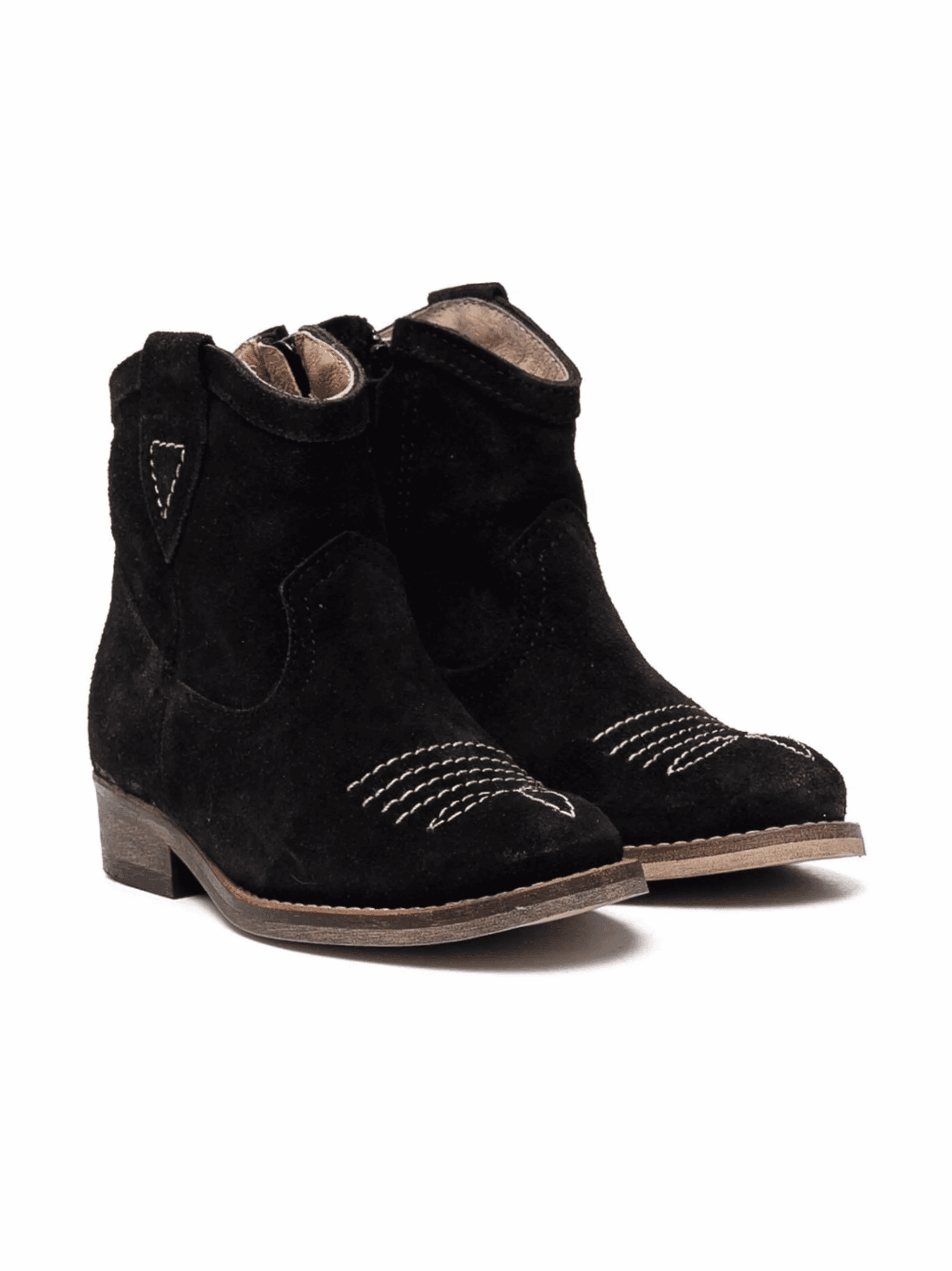 signature-stitching ankle boots - Image 1