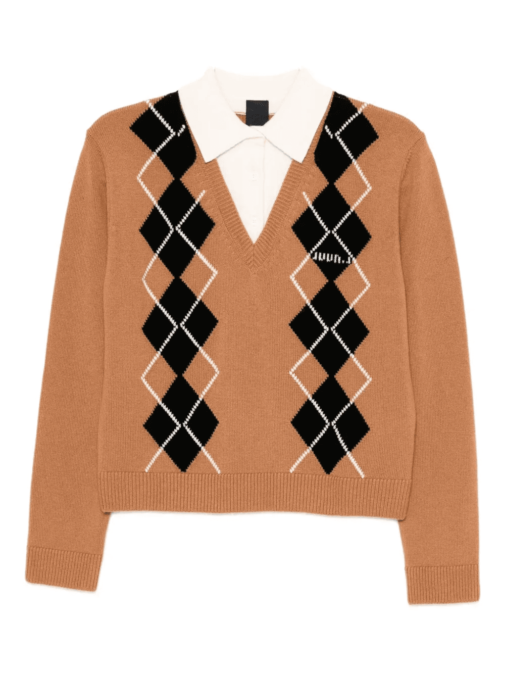 layered polo top - Image 1